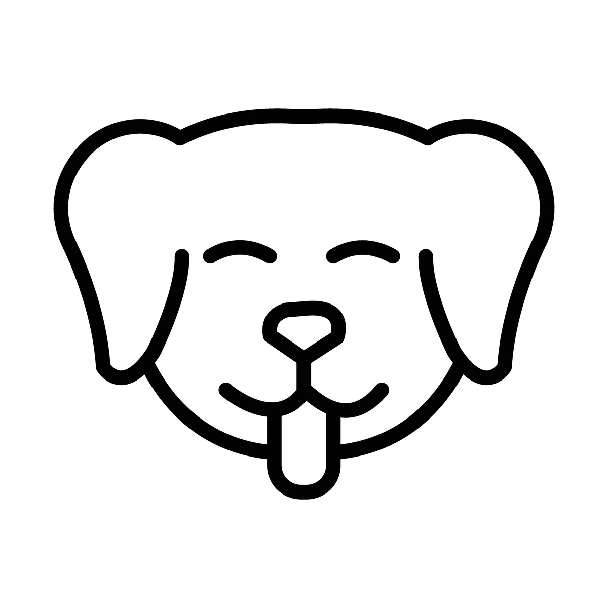 如何用简单步骤画出微笑狗