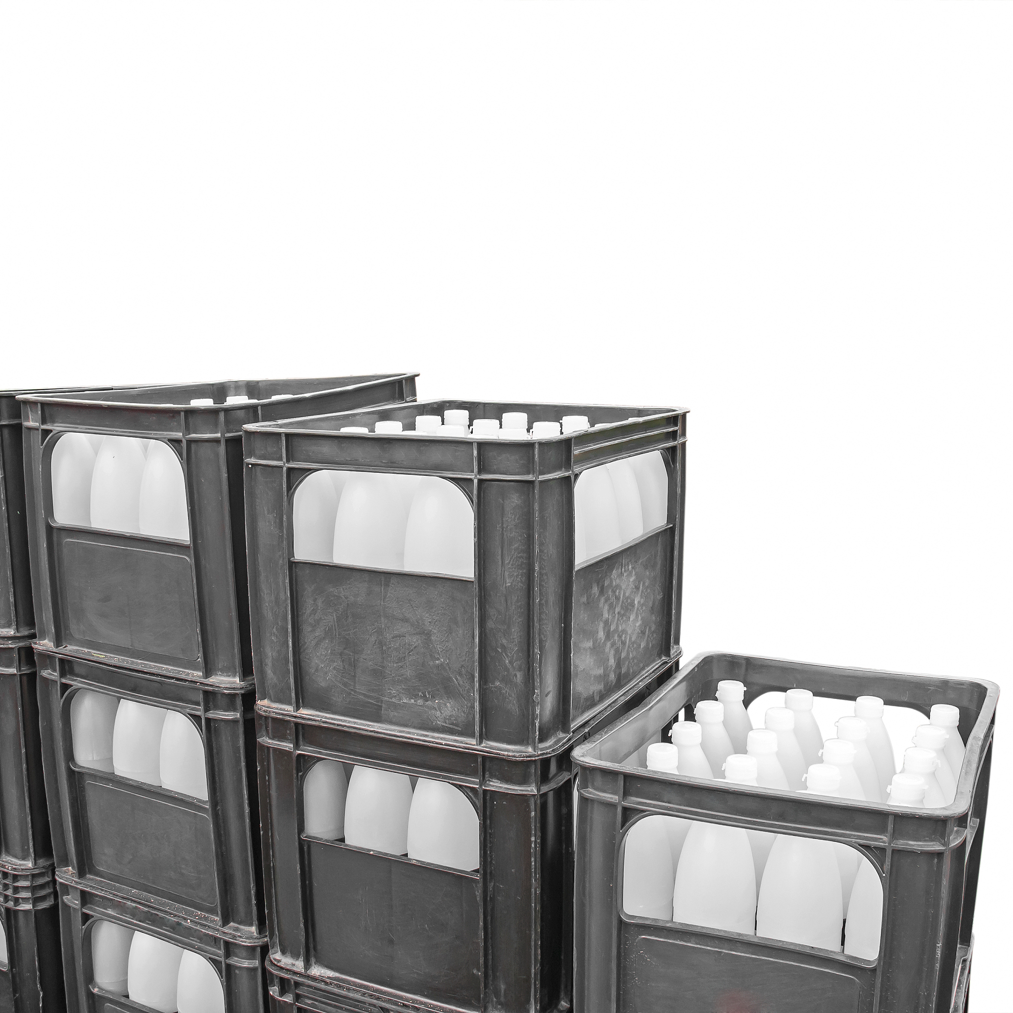 请翻译从底部观察孔里注意到流出的货物已经发霉