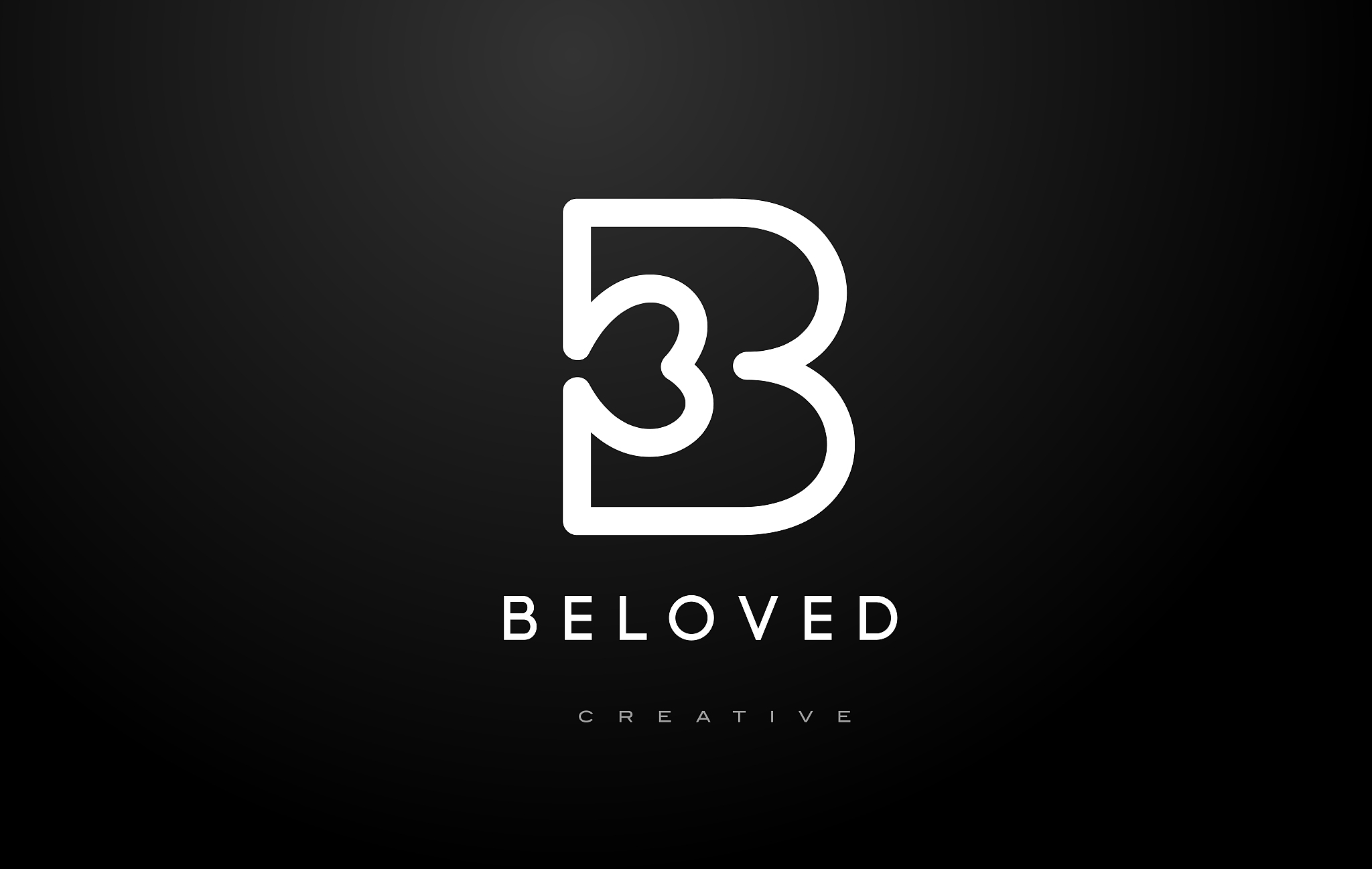 b logo b letter icon design