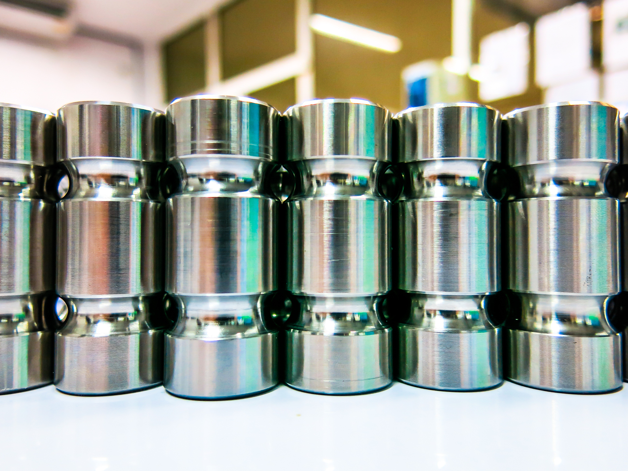 steel round chrome metal