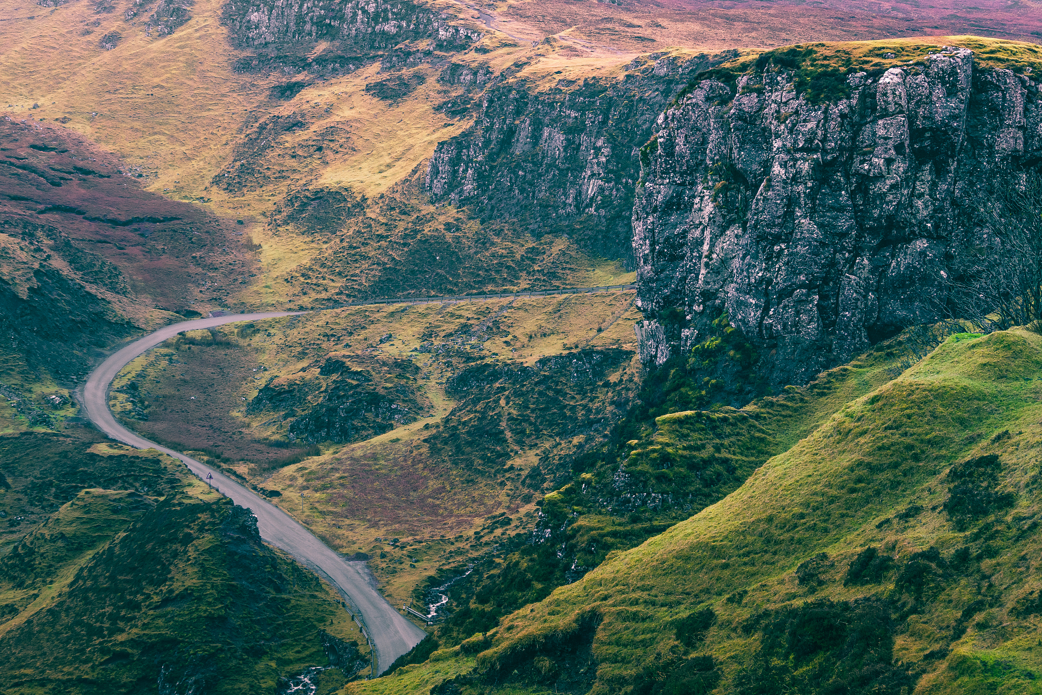 scottish highland road