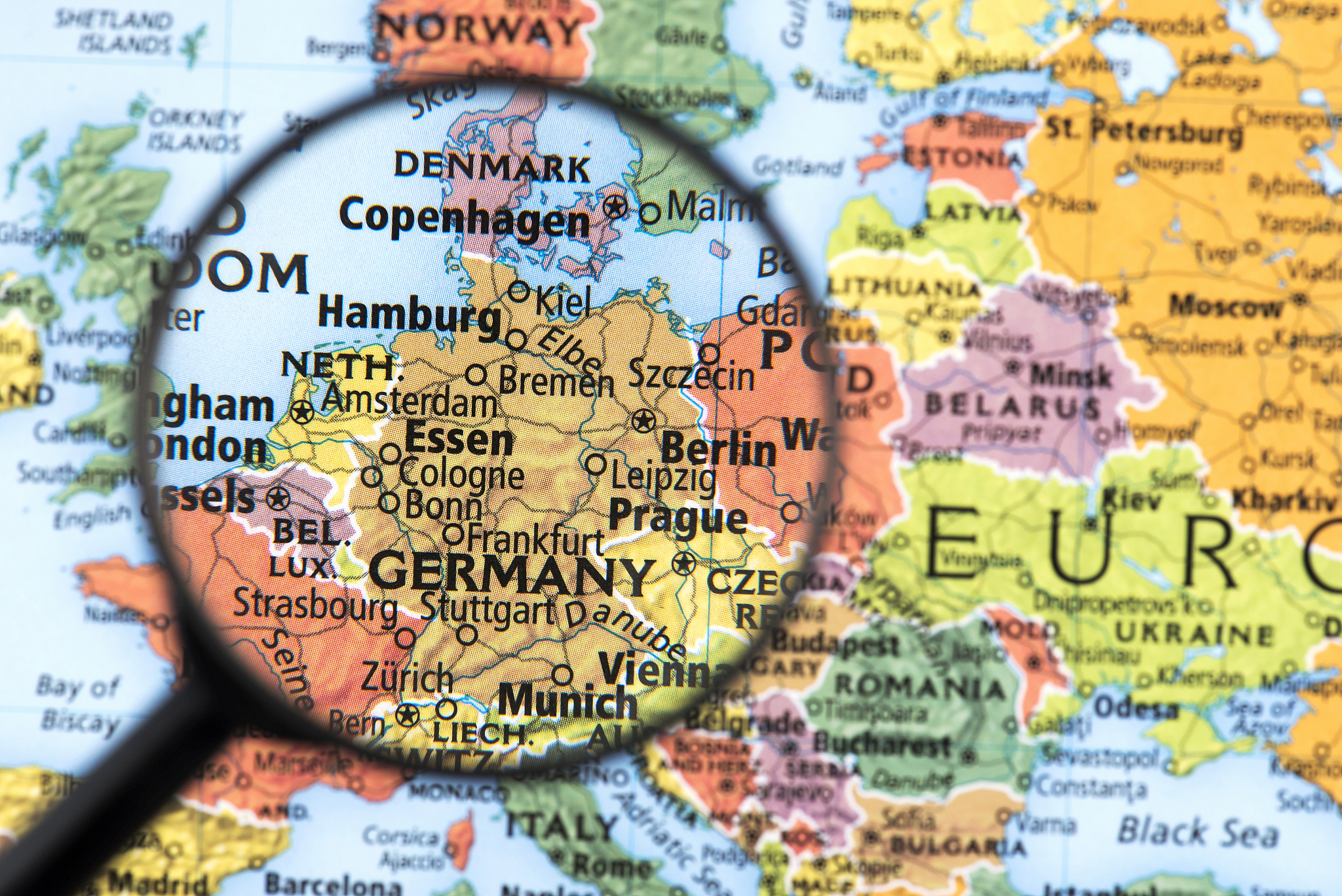 map of germany