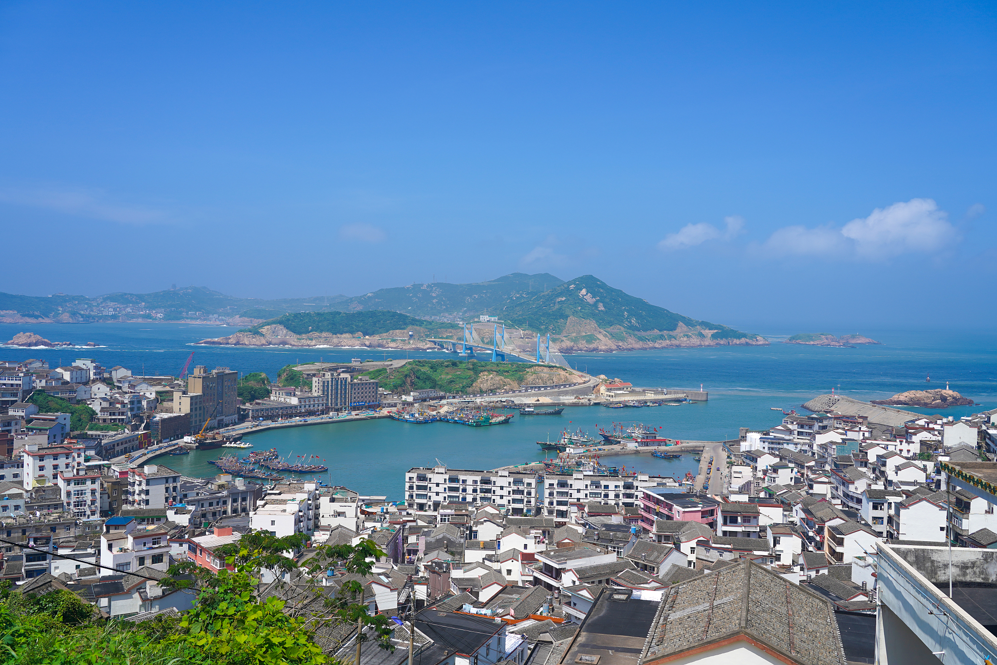 嵊山镇全景