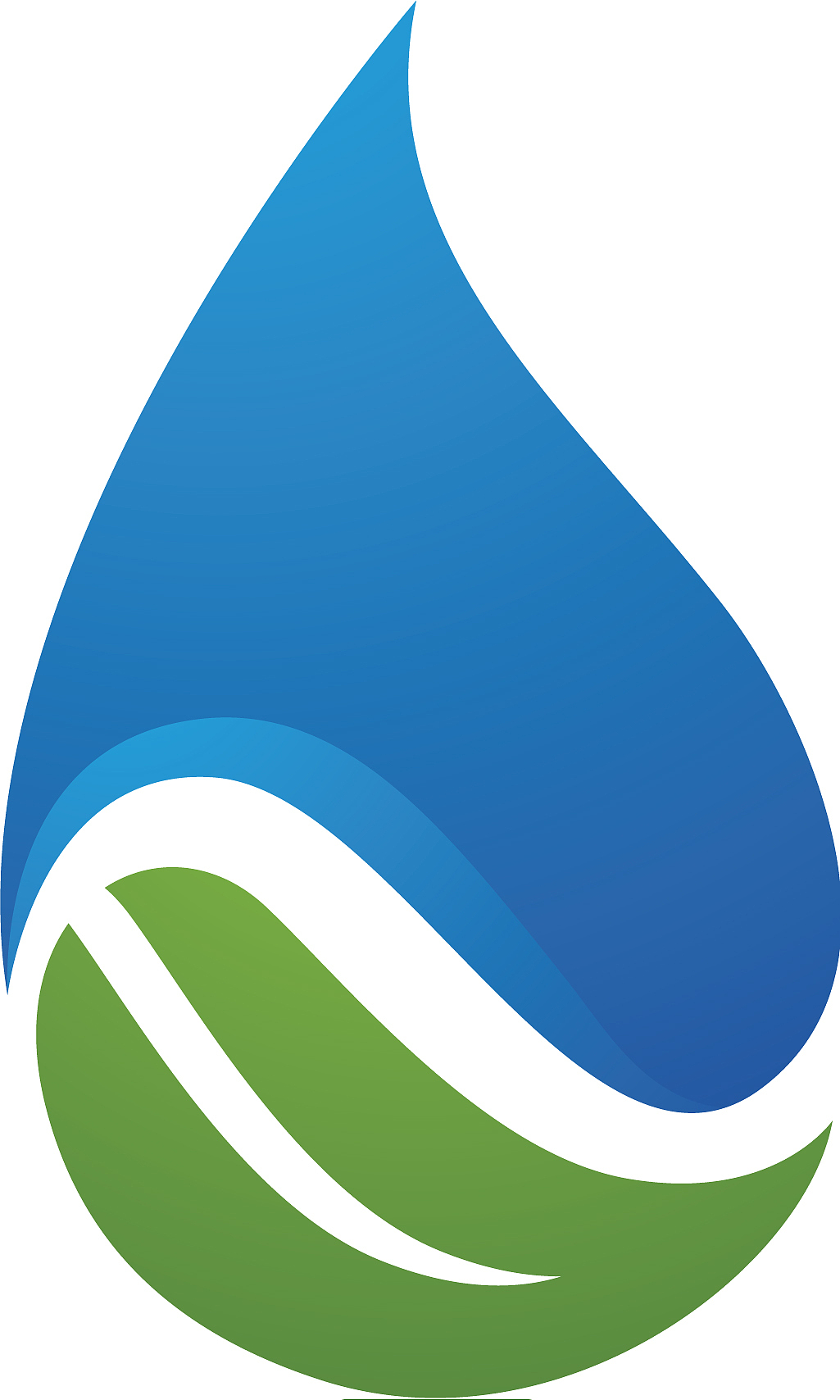 water drop logo template design