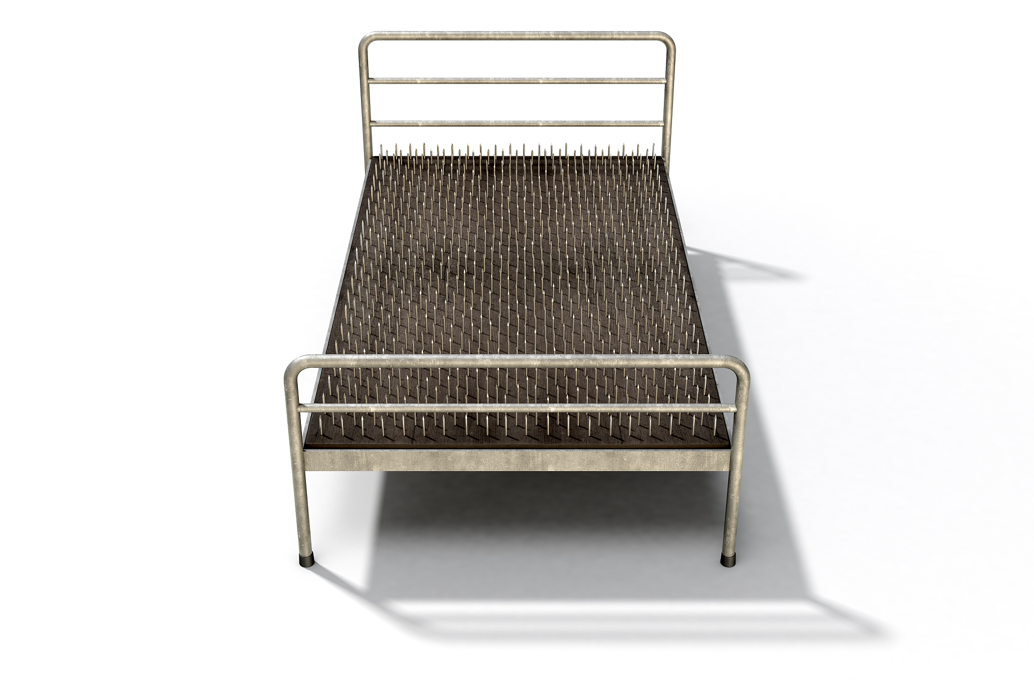 bed of nails isolated