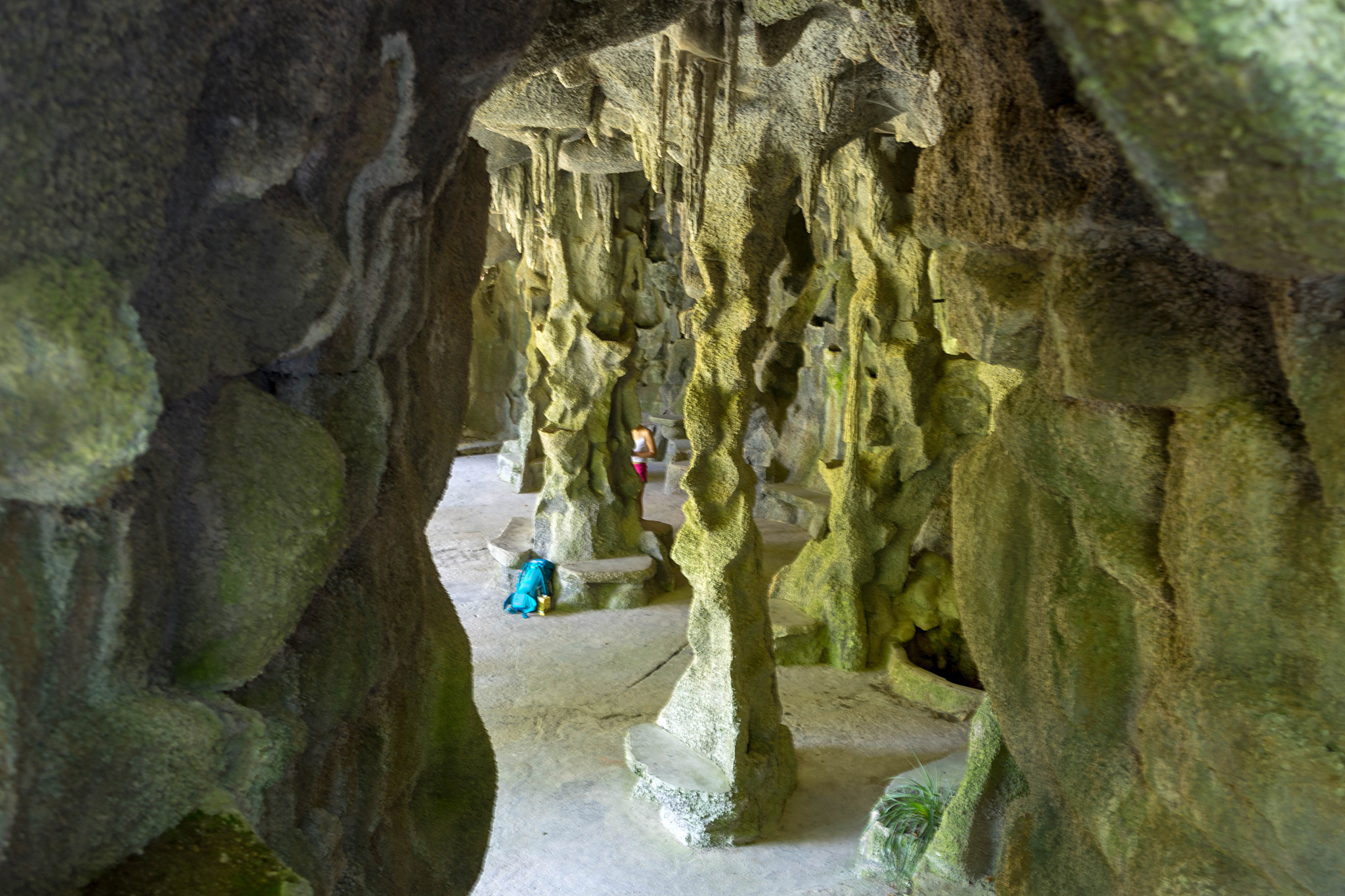 portugal region geres, mountains full of caves and thermal water