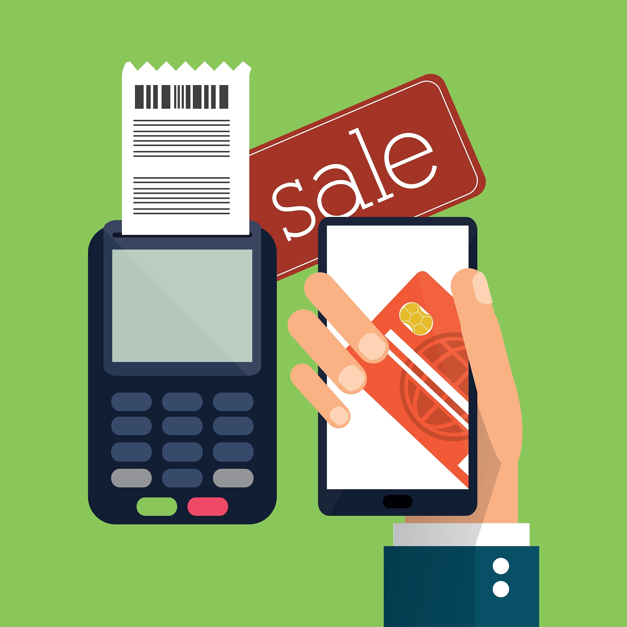 dataphone shopping online icon graphic