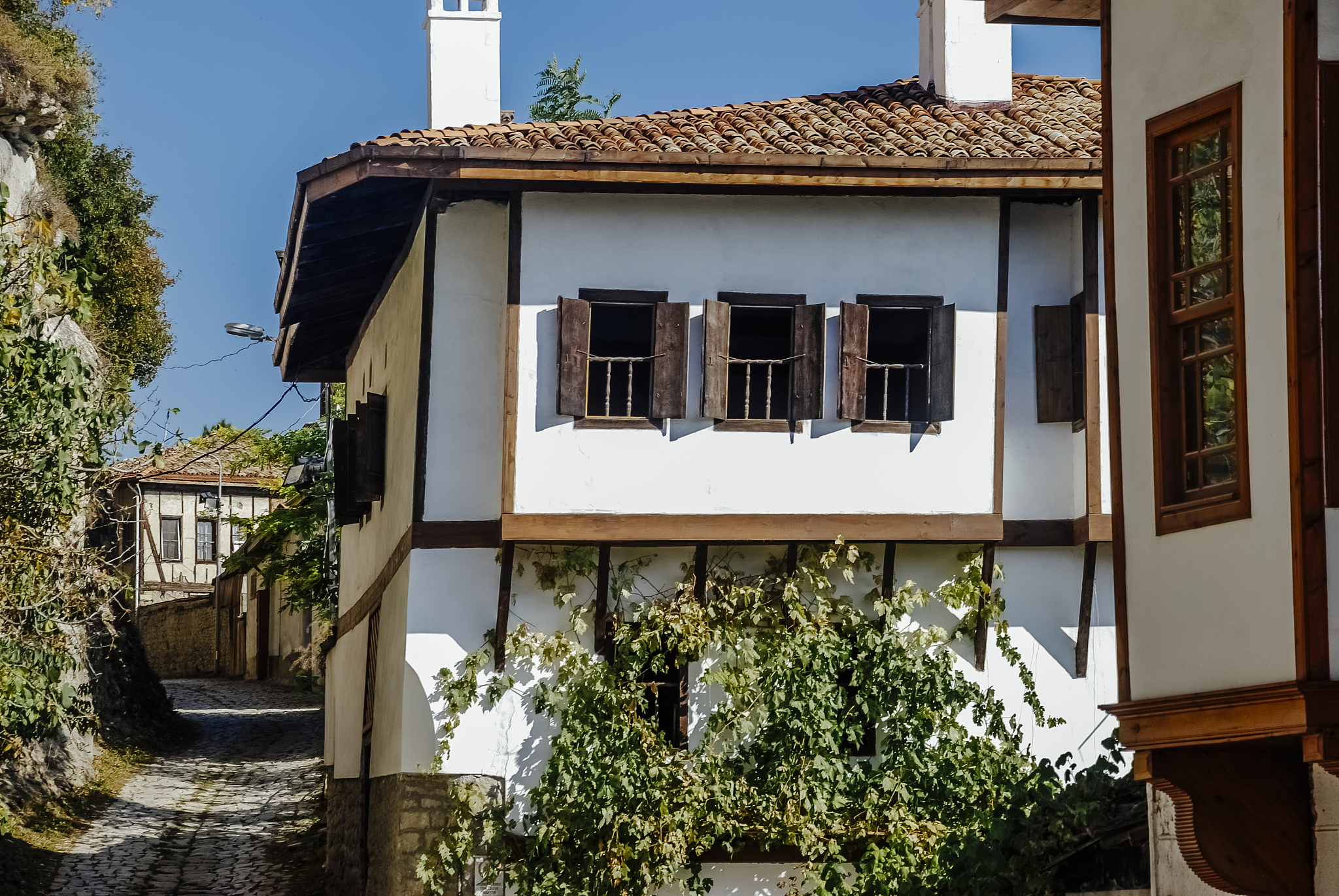 a view from safranbolu historical houses.