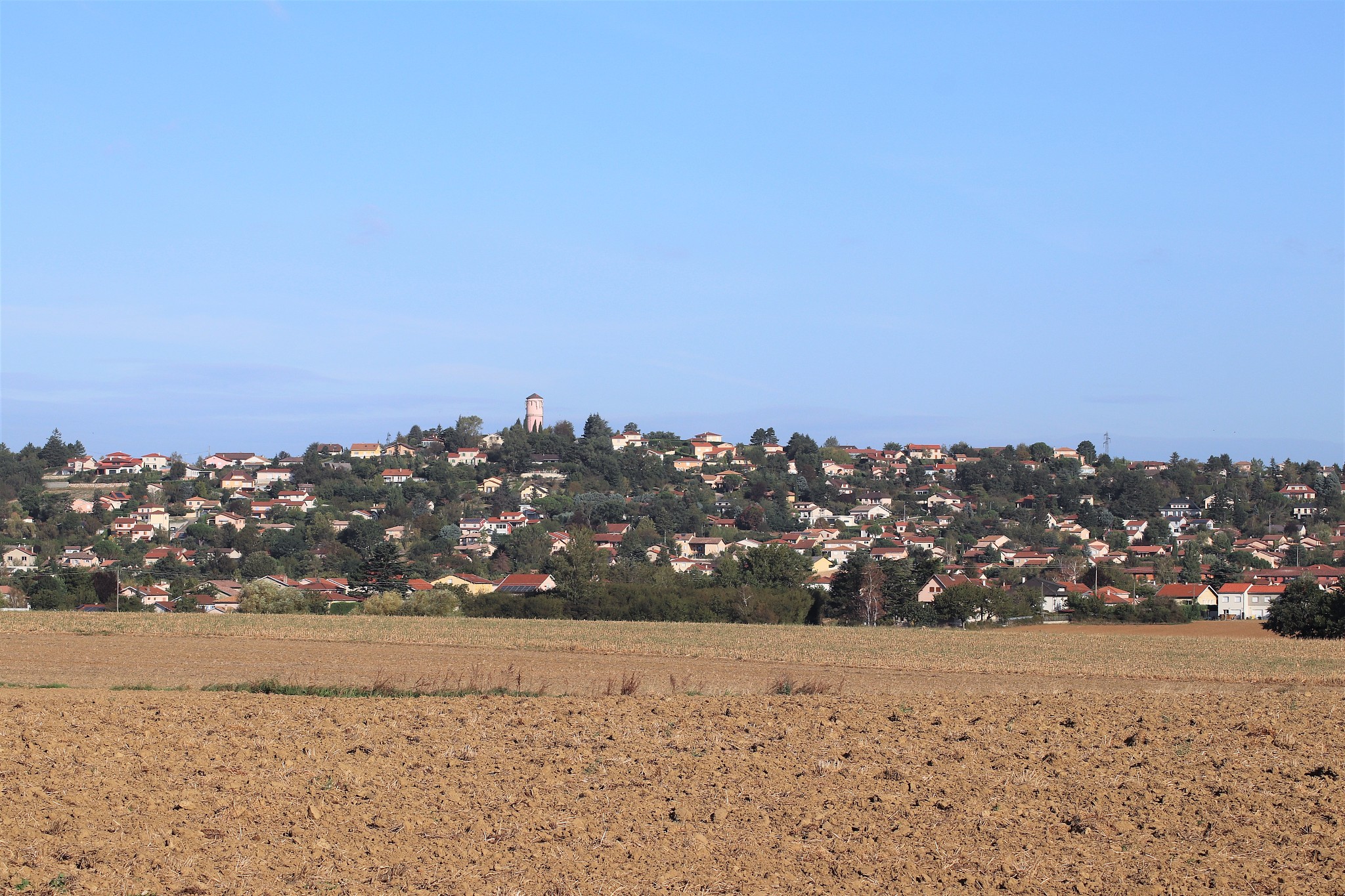 village of communay - france