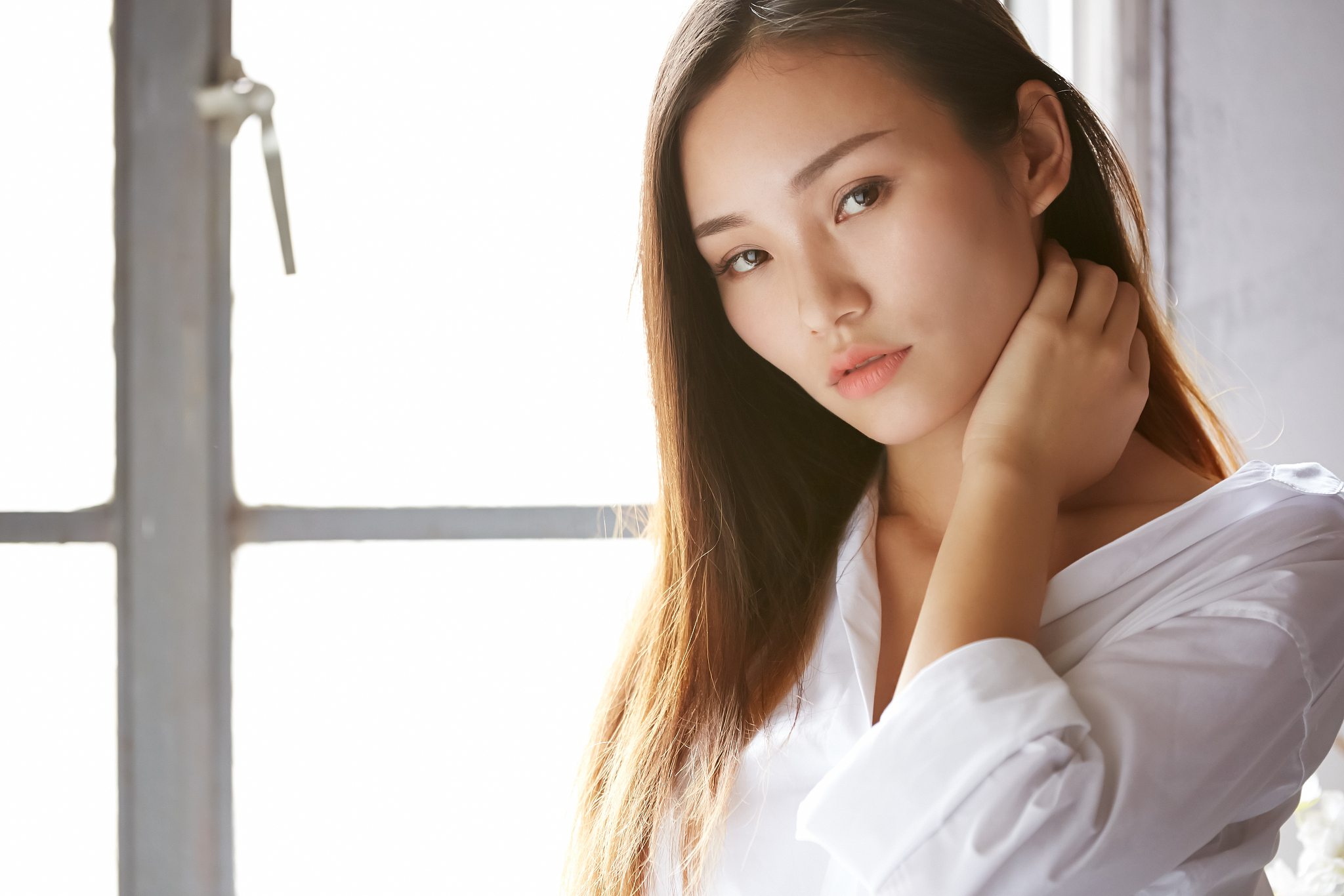 女人放松