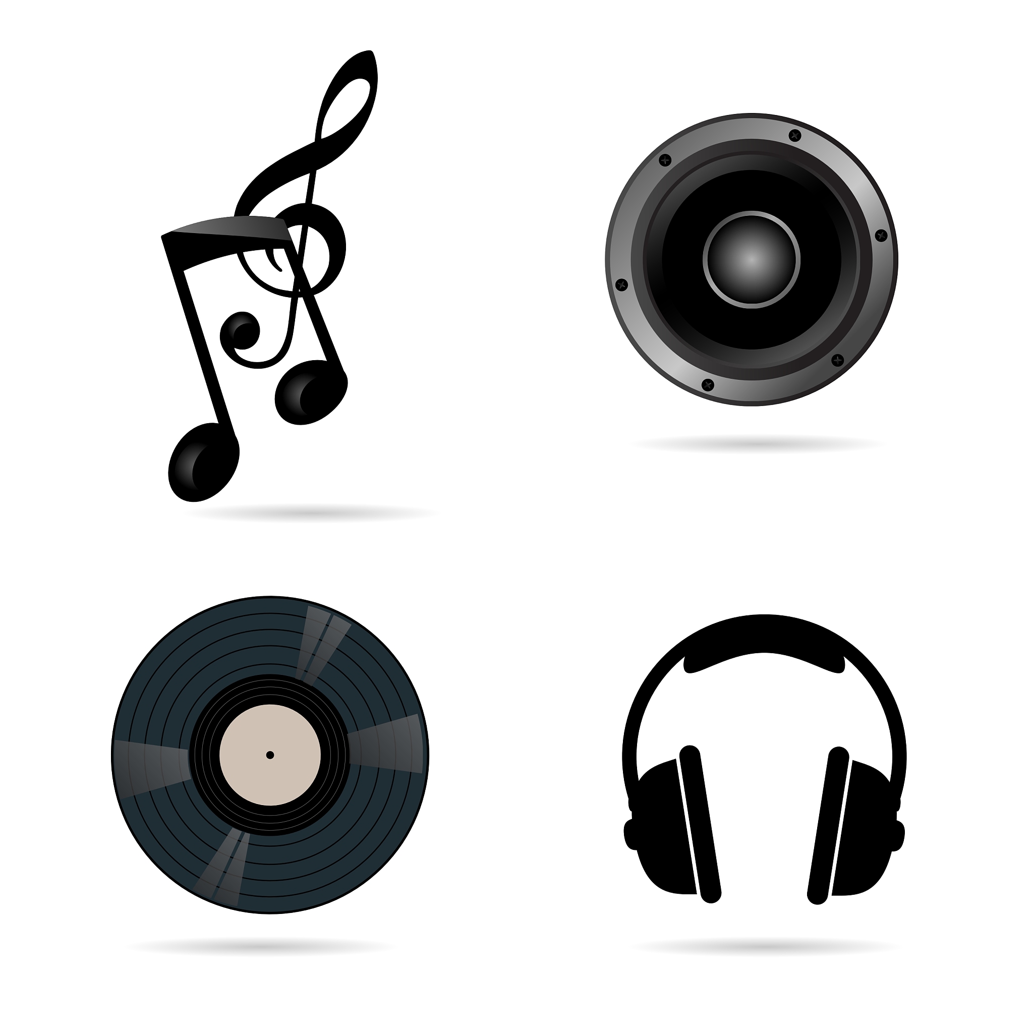 music icon set