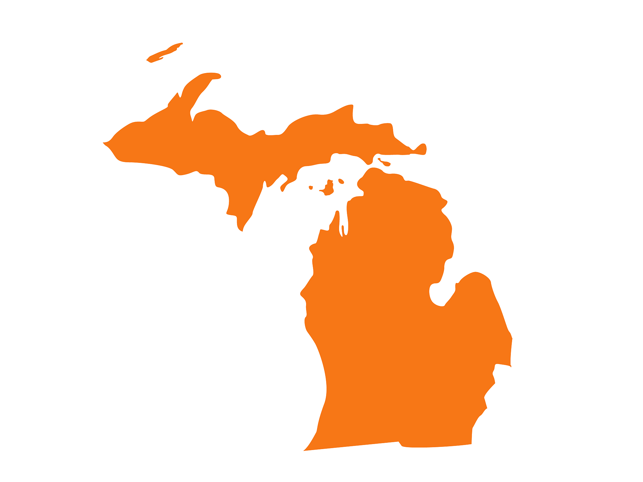 michigan map
