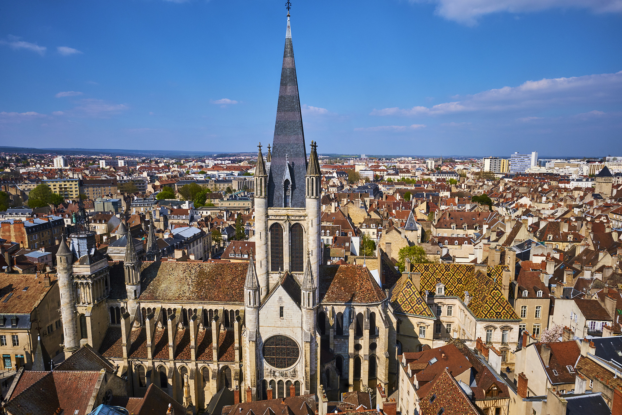 france, burgundy, cte-d'or, dijon, notre dame church
