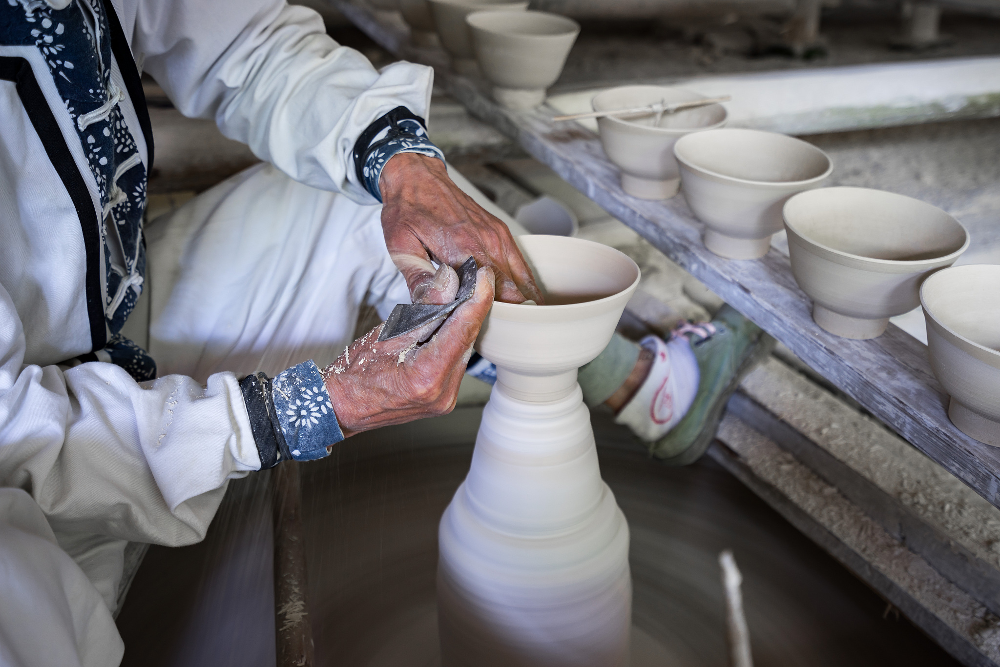 陶艺实践基地参观交流