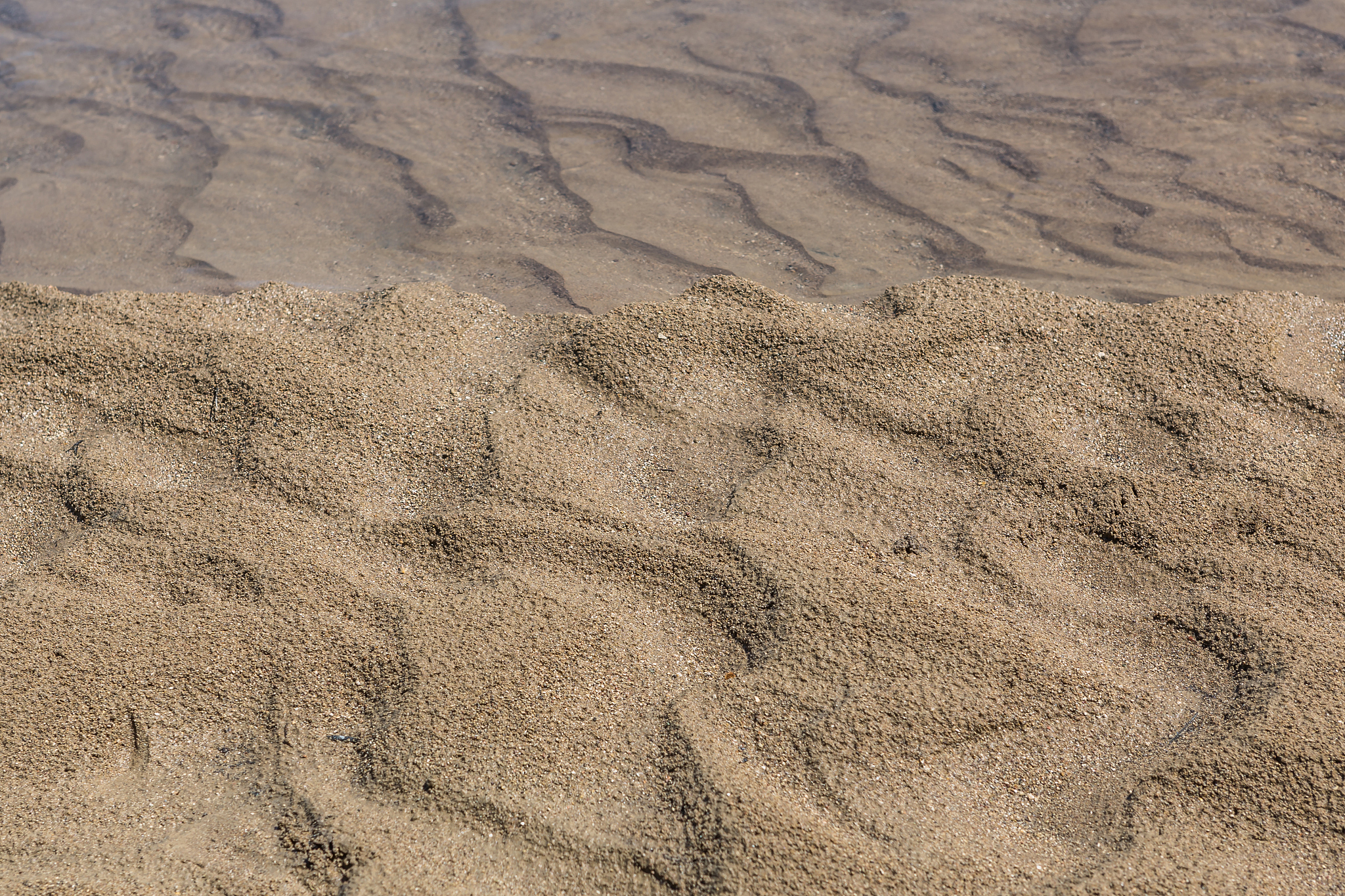 sand on the beach
