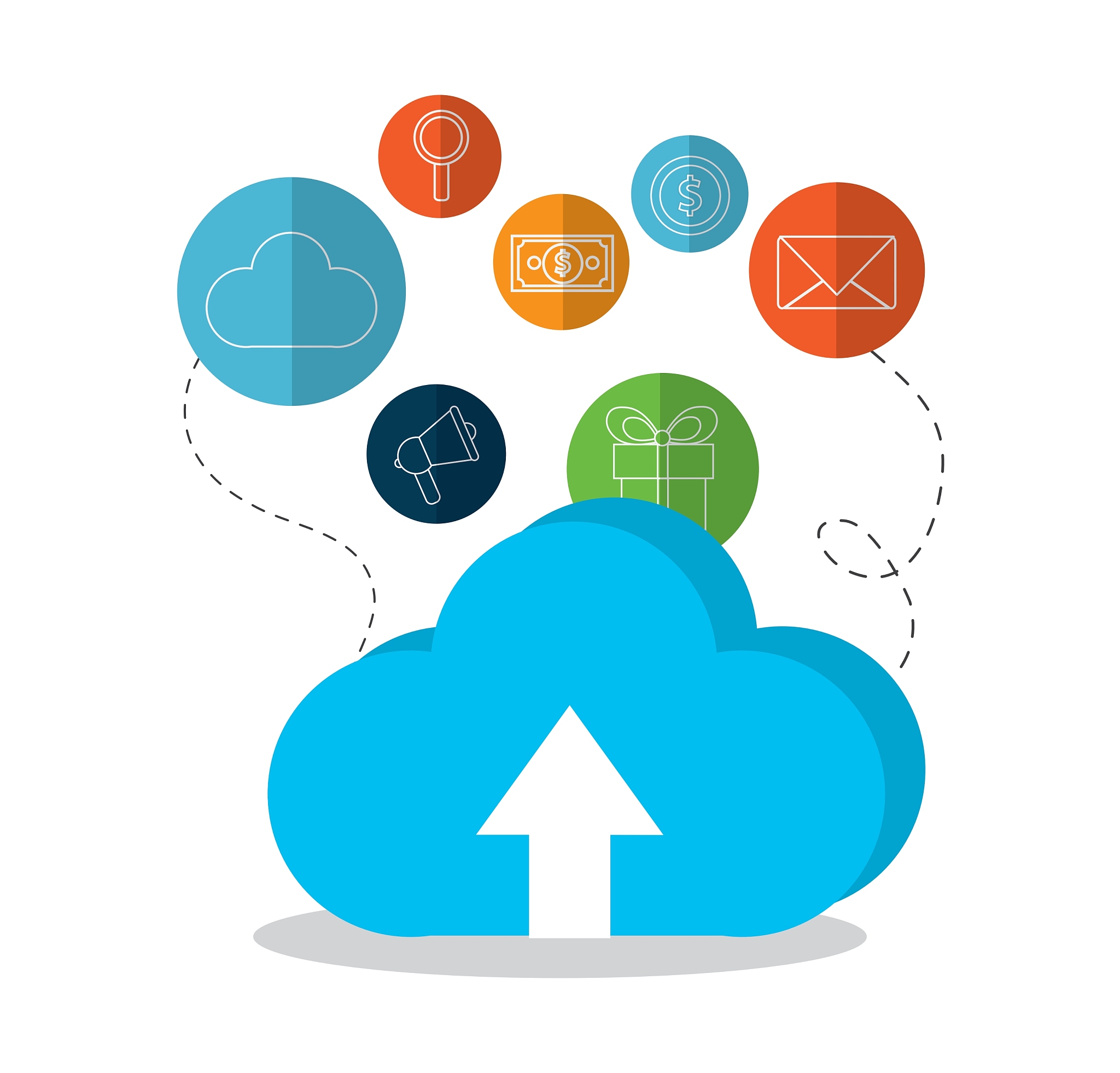 cloud computing and digital marketing design