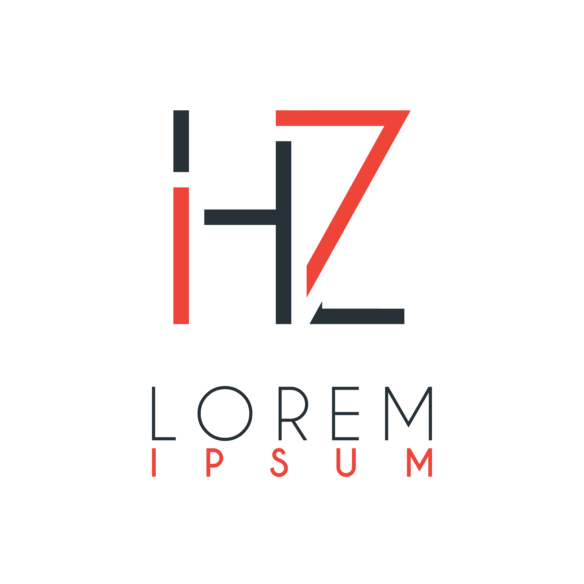 the logo between letter h and letter z or hz