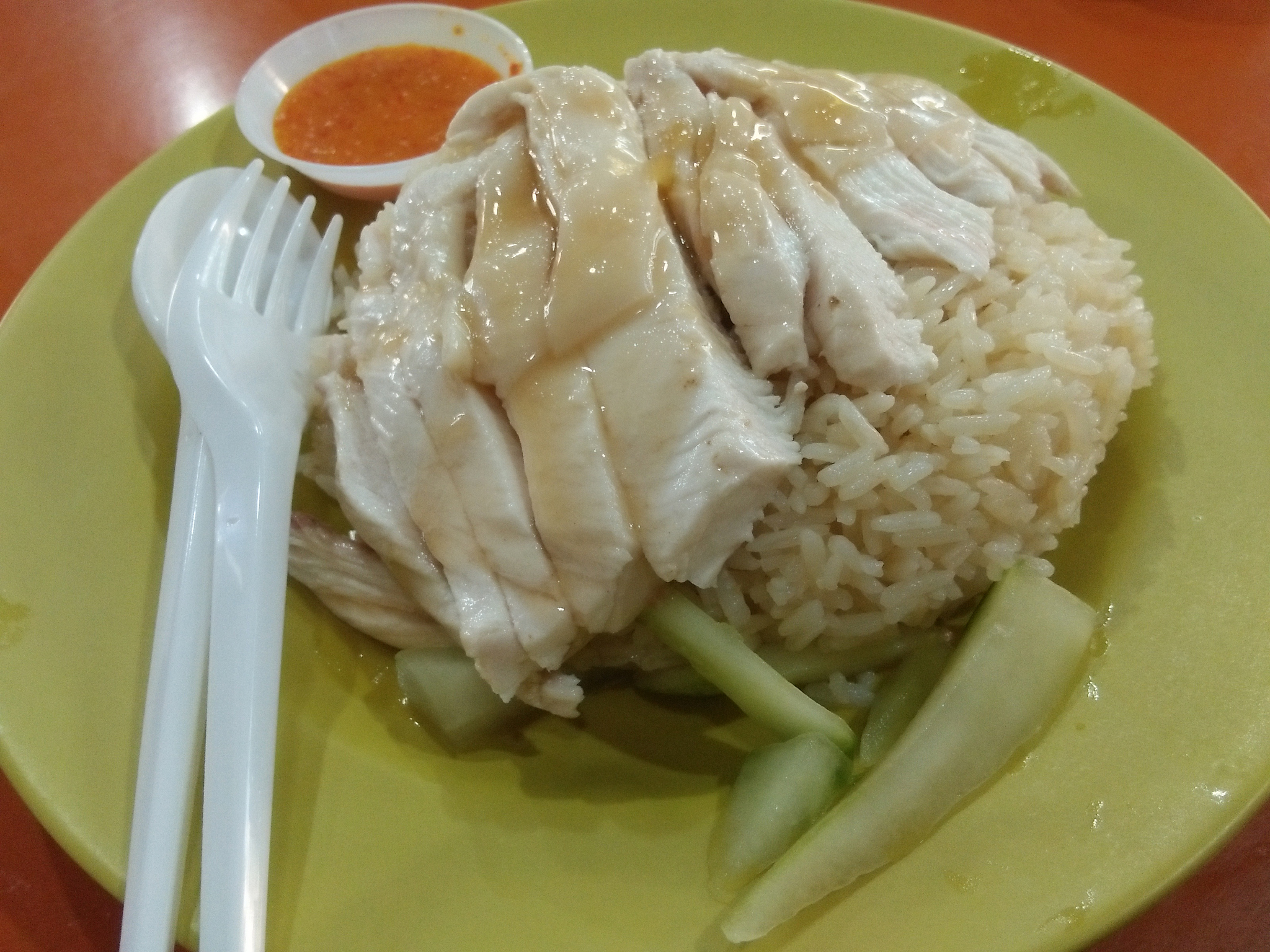 手撕鸡饭 30字好评