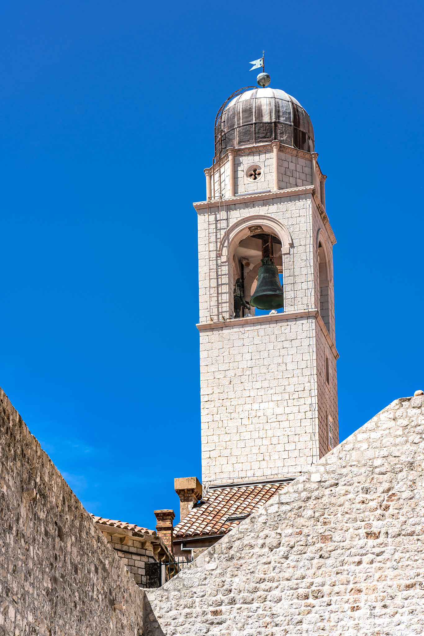 church in the old town of dubrovnik