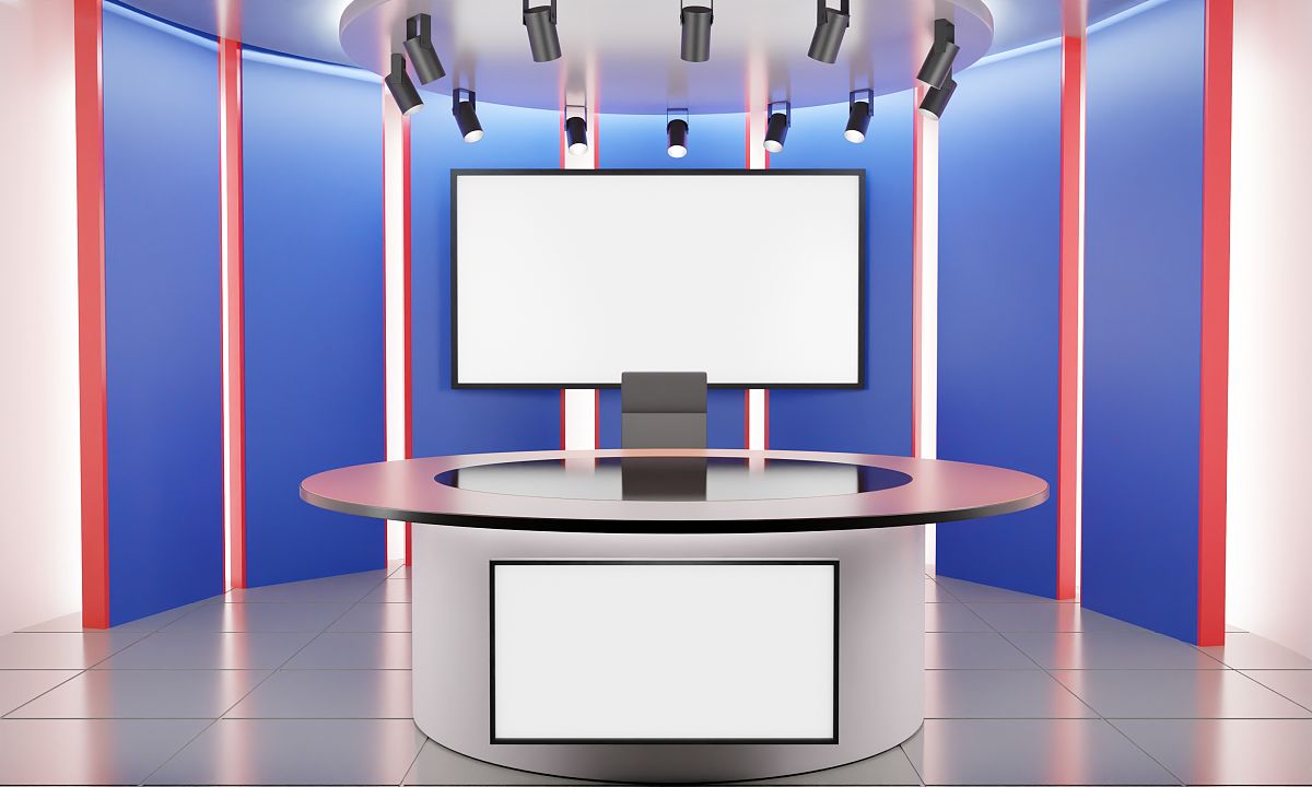 电视台新闻演播室灯光设计：布光技巧、灯具选择与虚拟演播室灯光