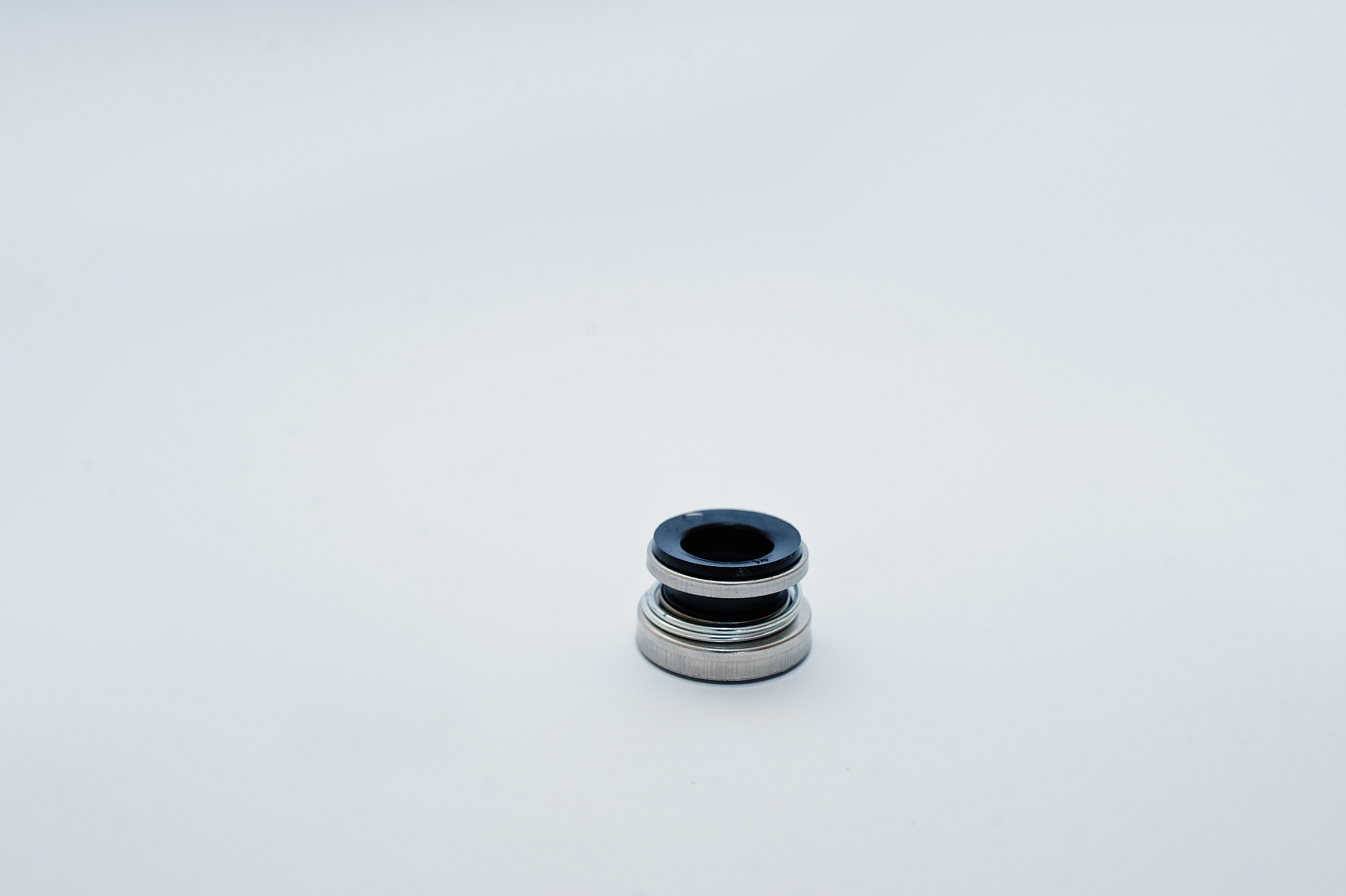 spare part for water pump isolated on white.