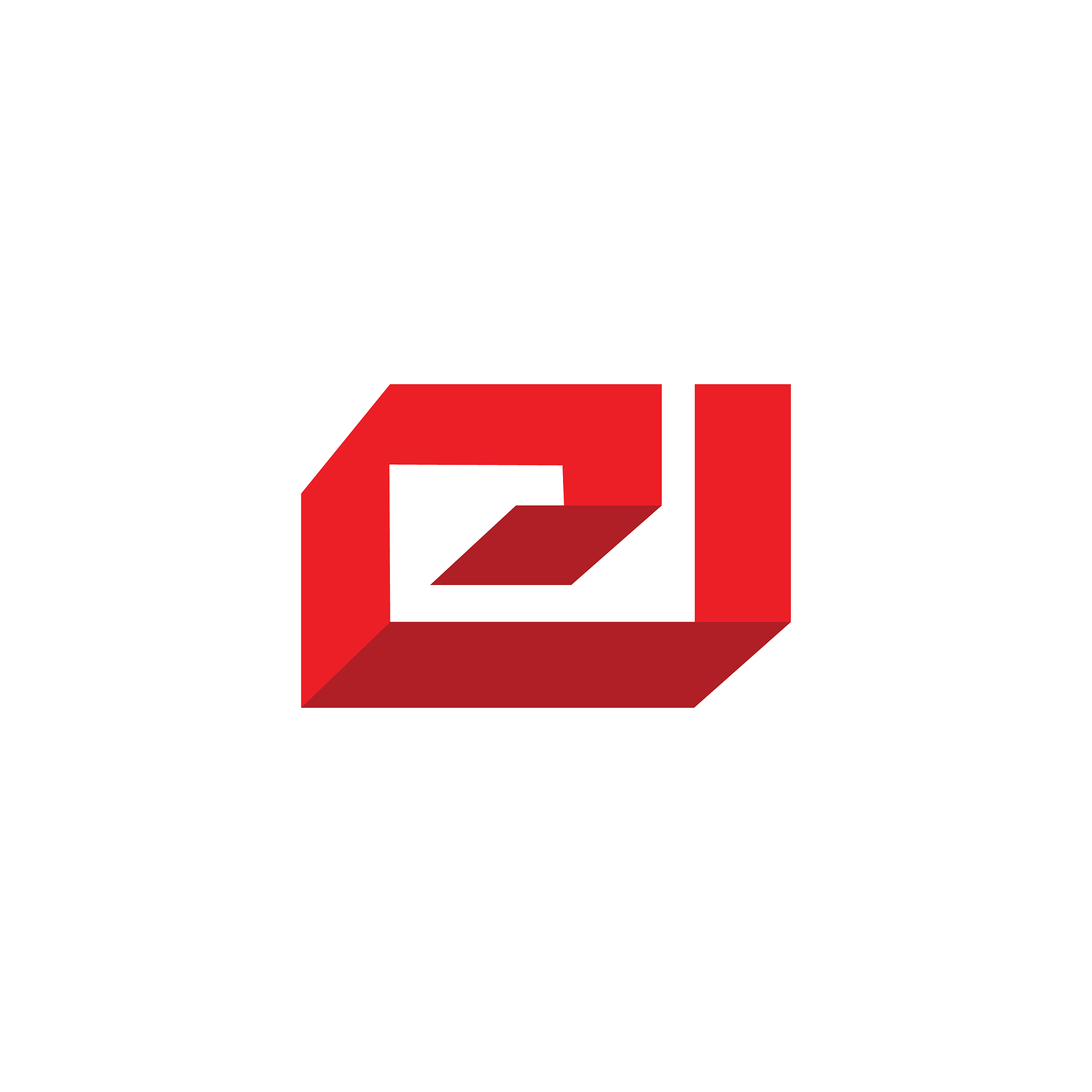 initial letter ei or ie logo design template