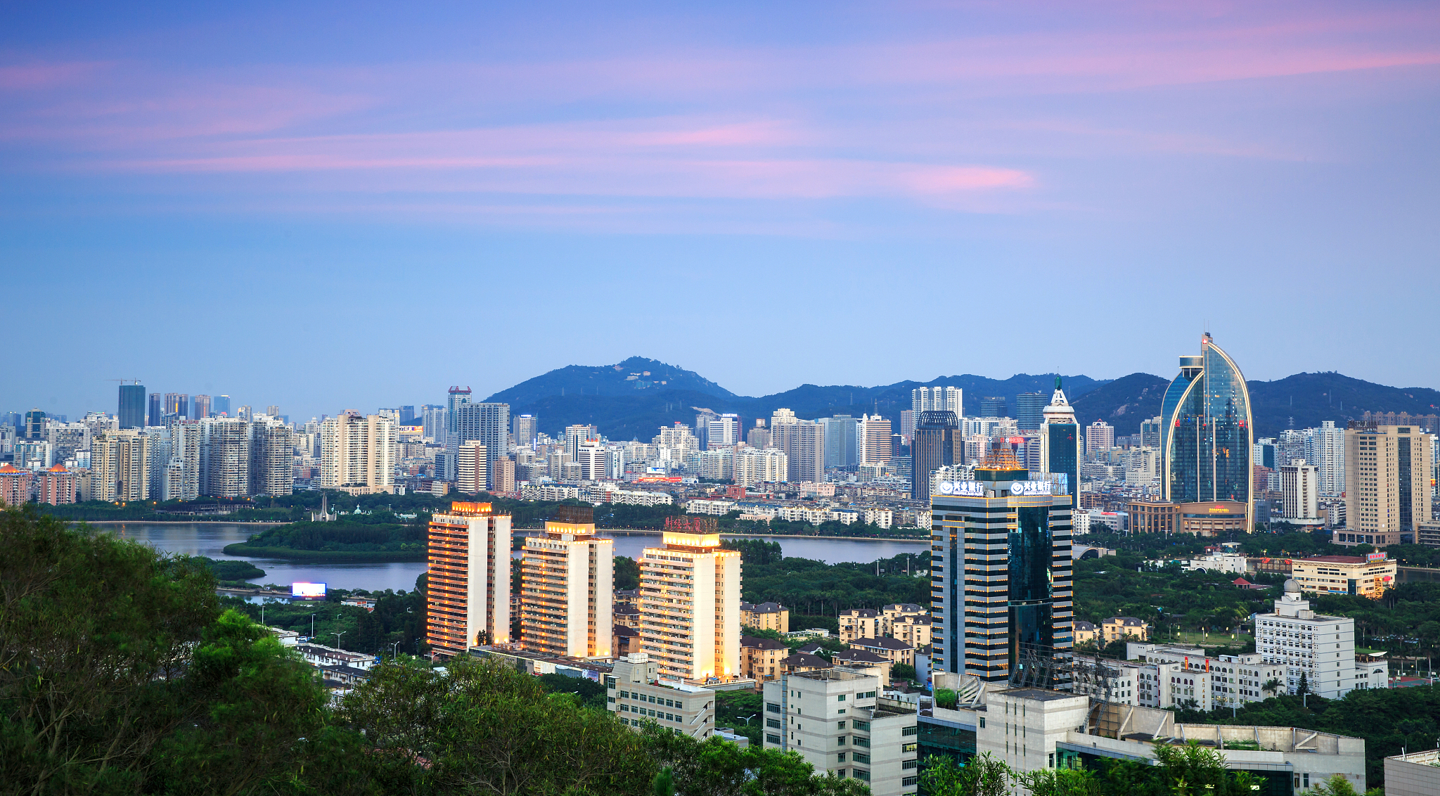 厦门城市全景