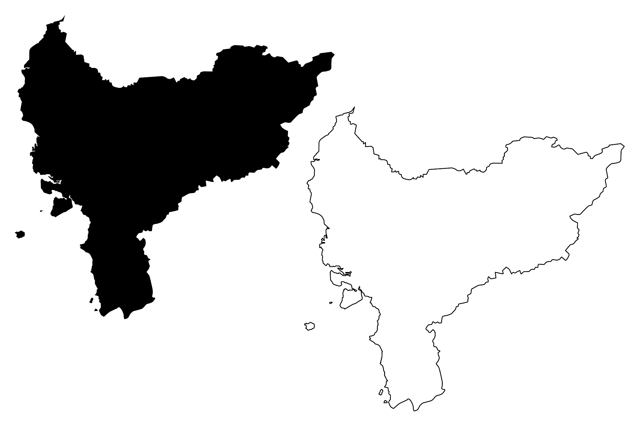 west kalimantan map