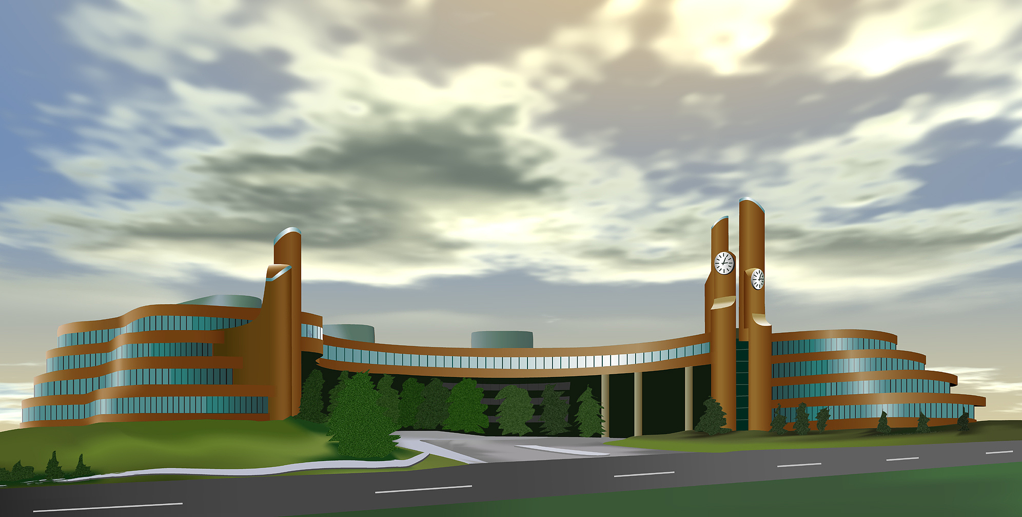 york region headquarters, newmarket, ontario