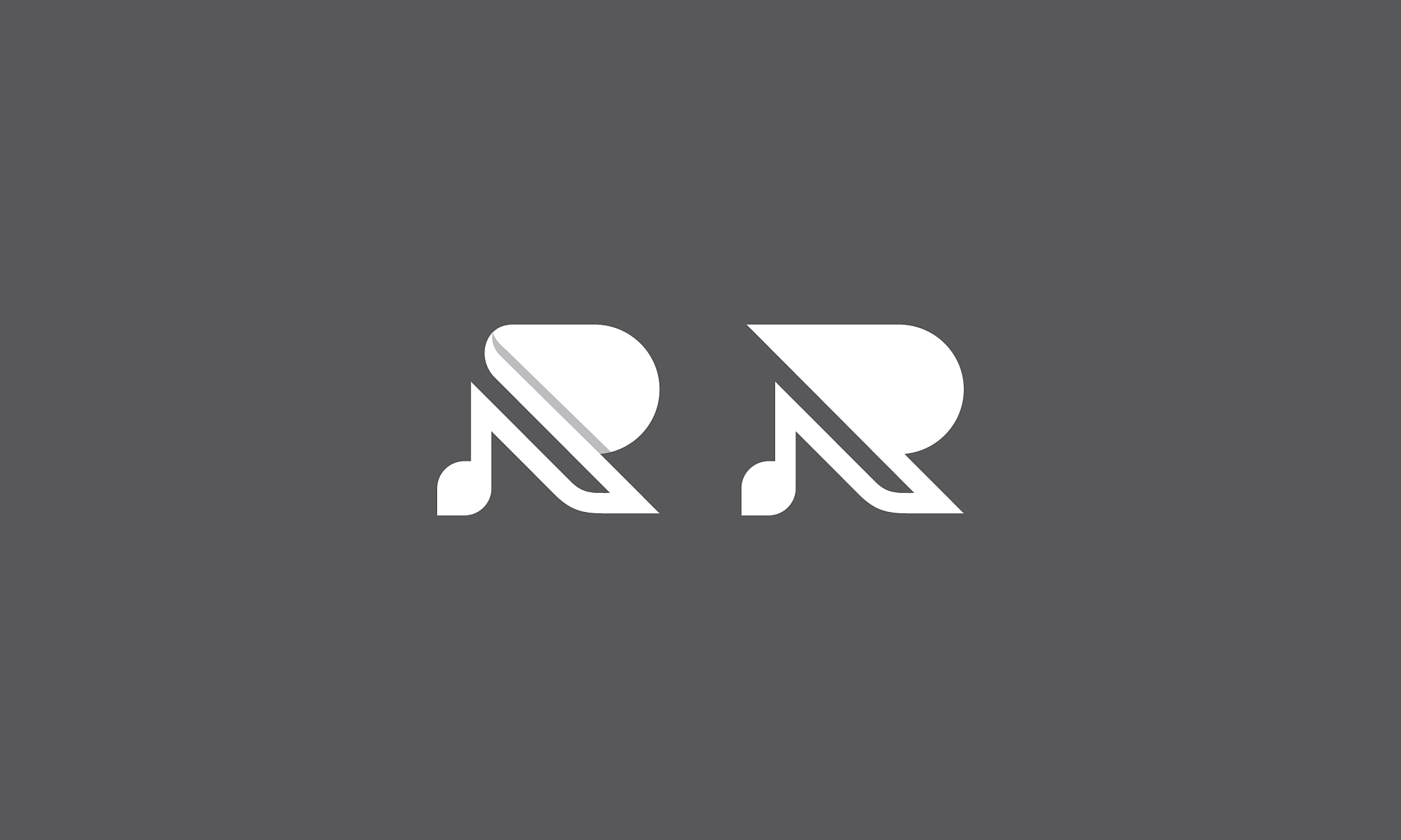 initial r logo icon