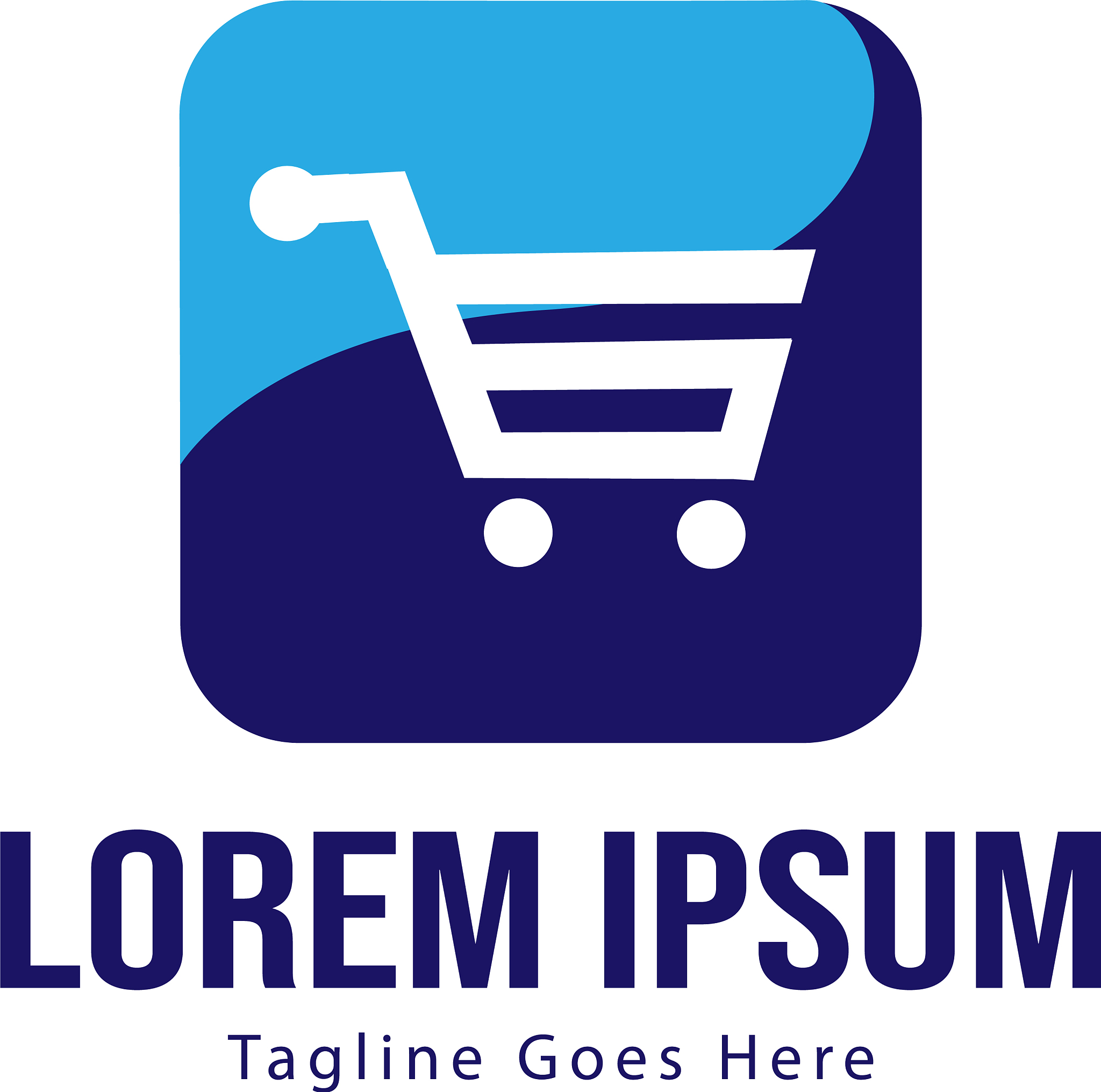 shopping logo template design shopping logo with