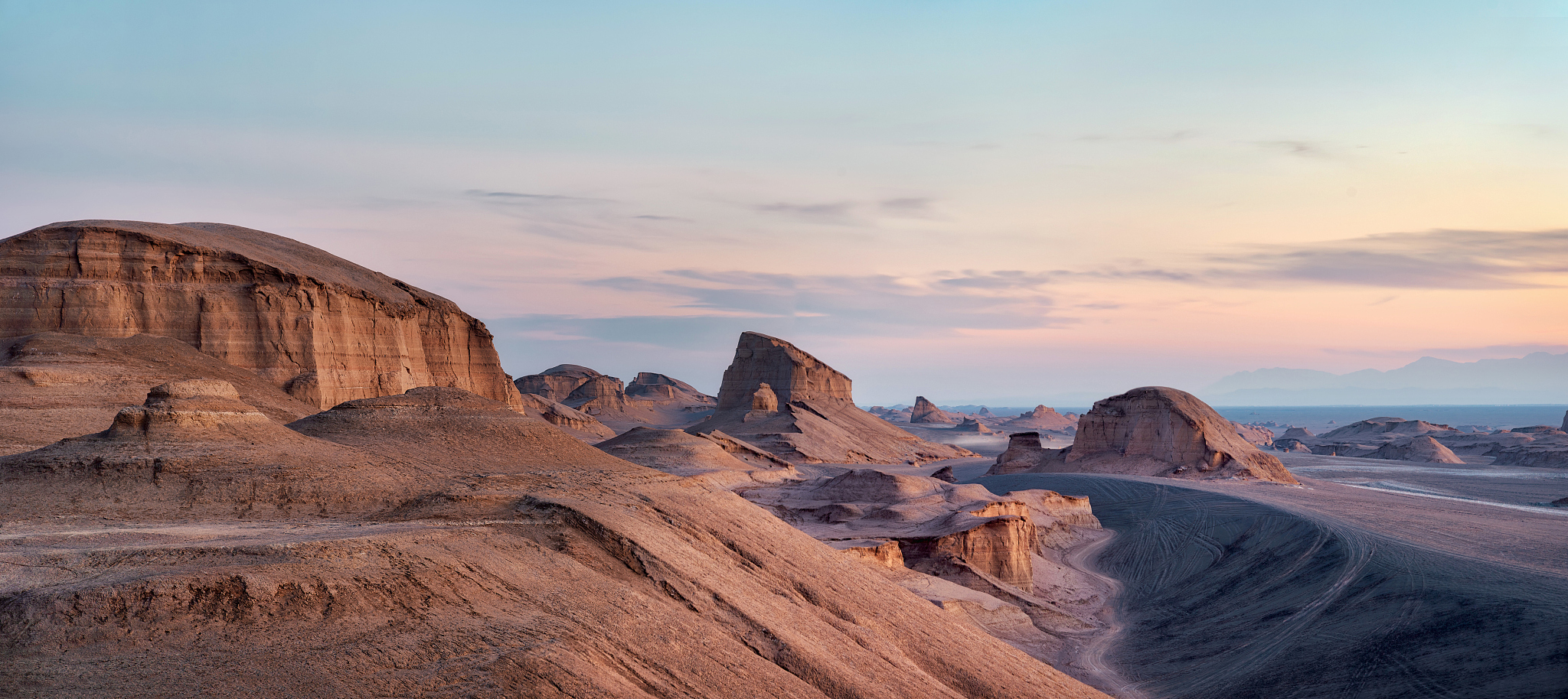 dasht-e lut desert in eastern iran taken in january 2019 taken i