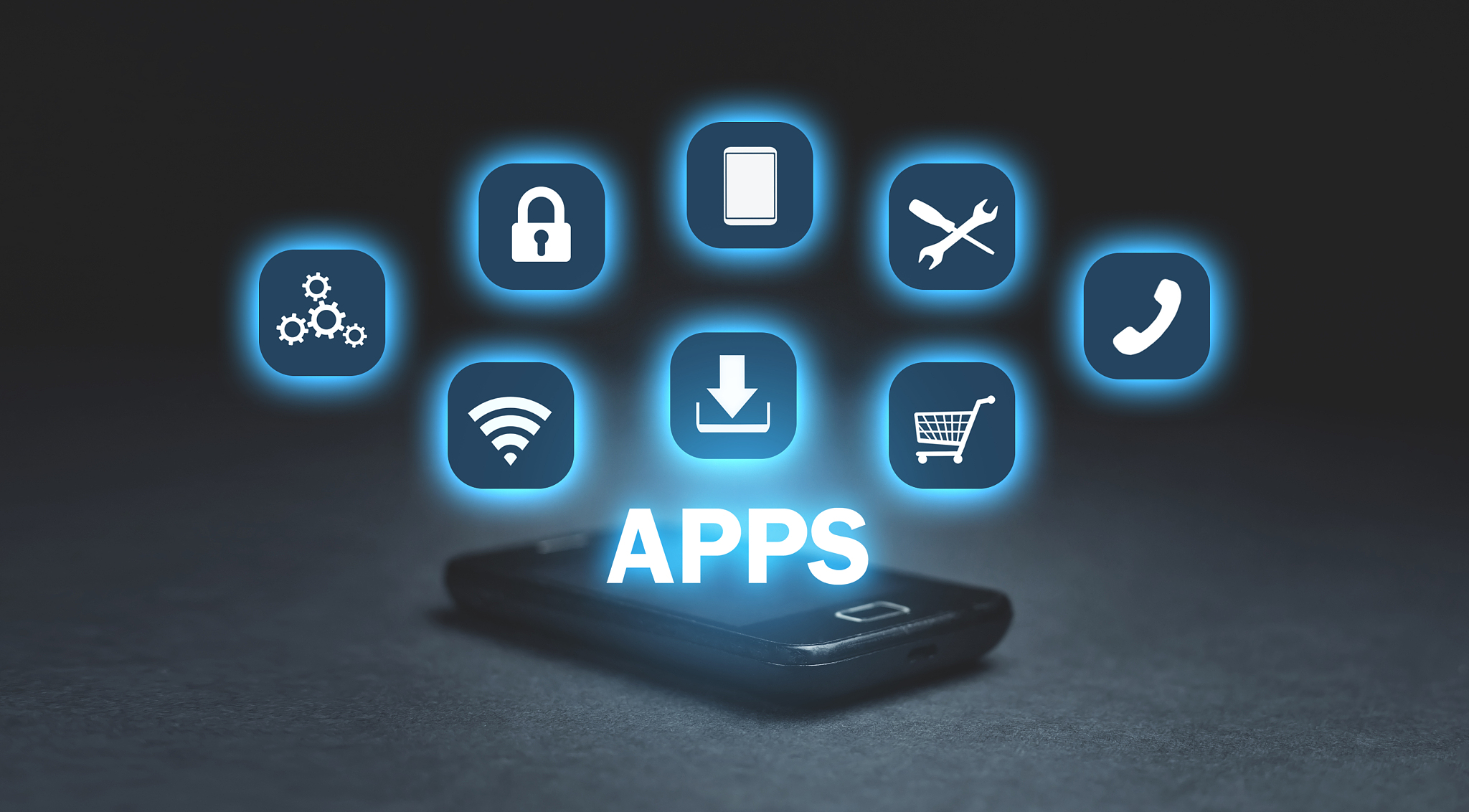 apps concept. business, internet, technology