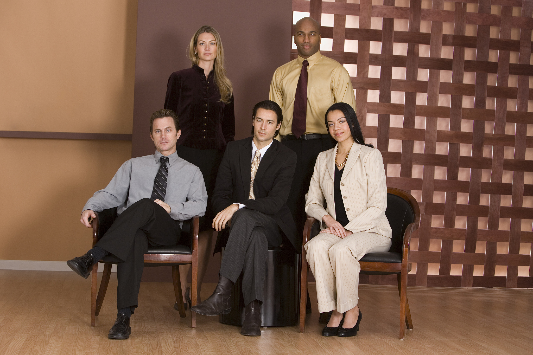 portrait of businesspeople