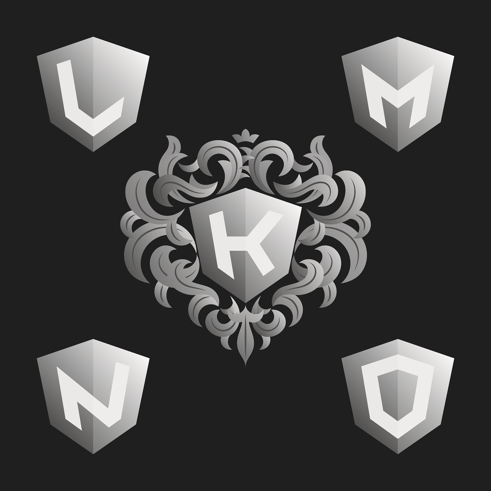 英文字母k,英文字母o,英文字母l,英文字母<strong>n</strong>,英文字母m,商业广告标志