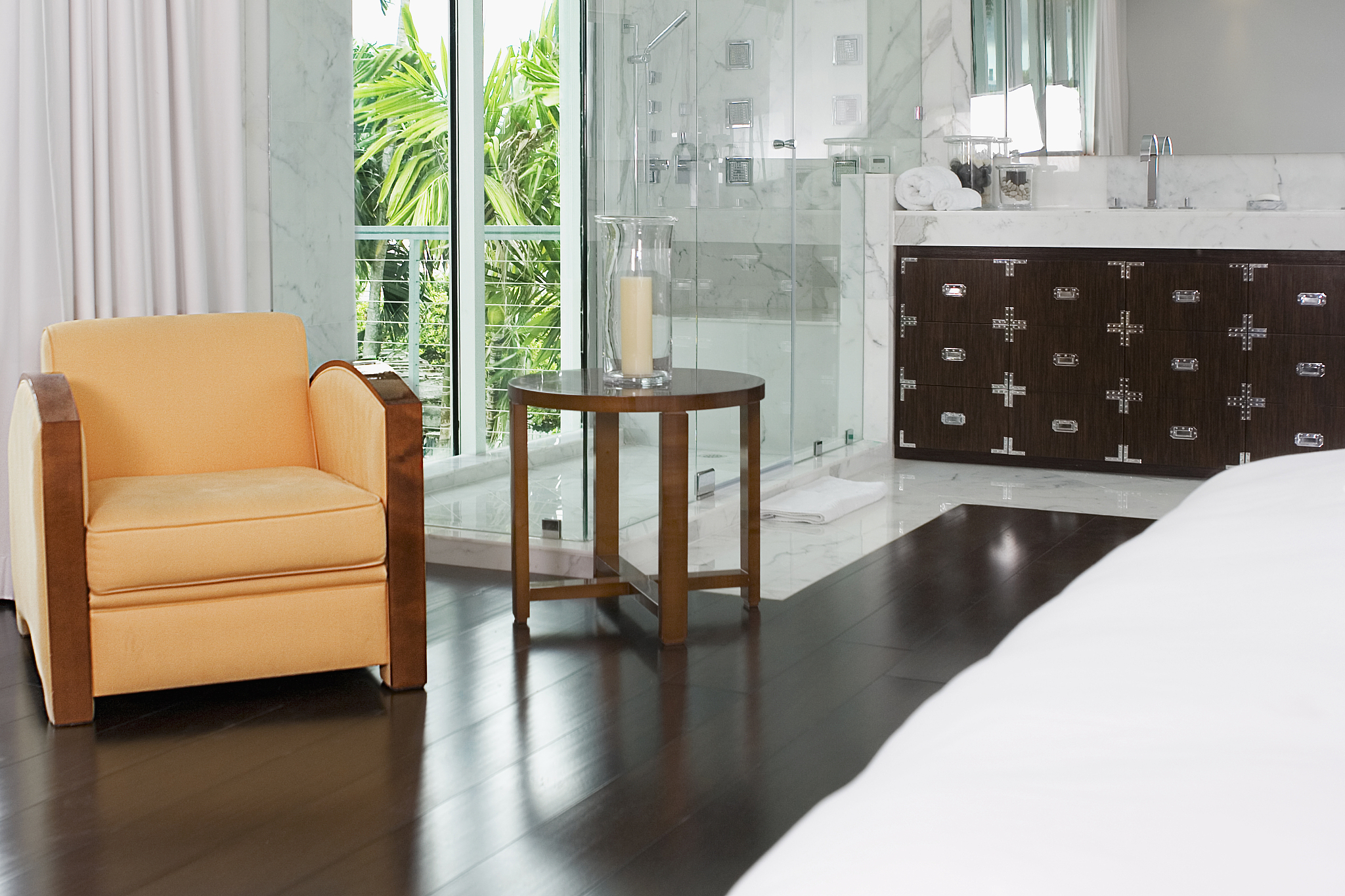 interiors of a living room
