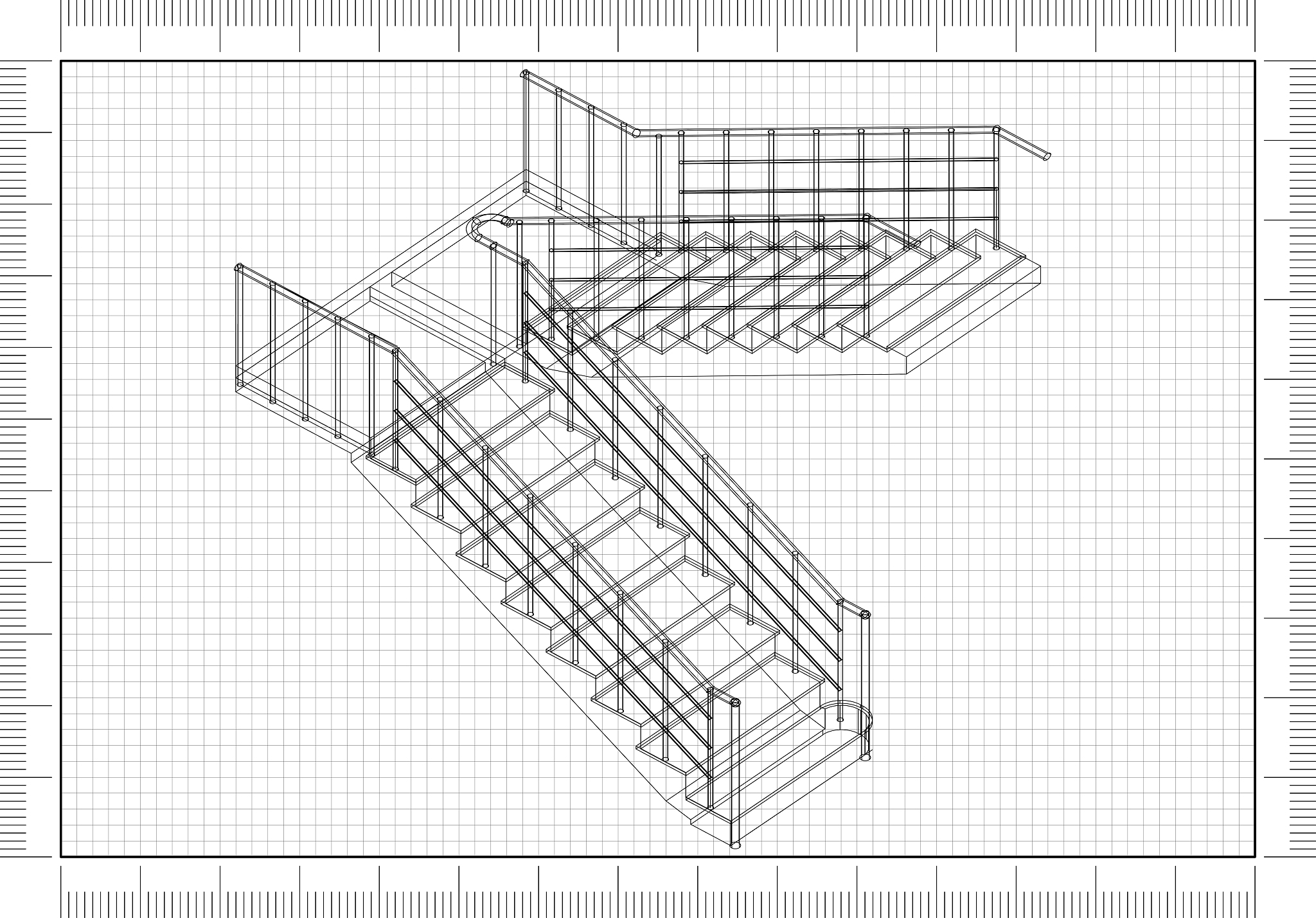 AutoCAD VB.NET: 在二维多段线上绘制不小于2米平台的台阶
