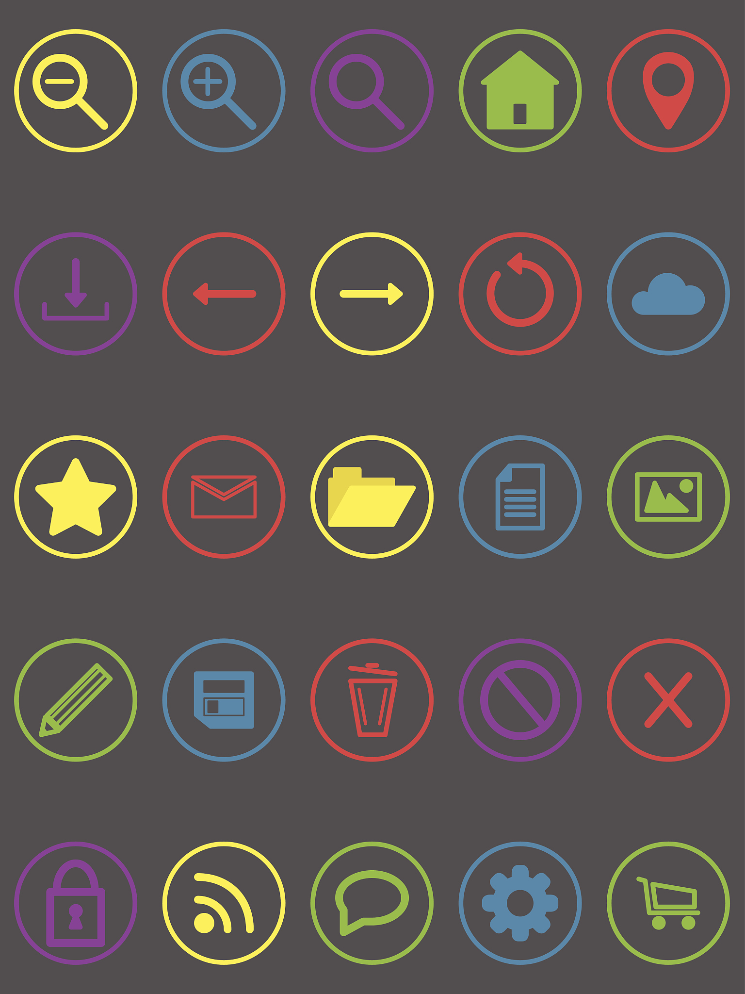 icons set