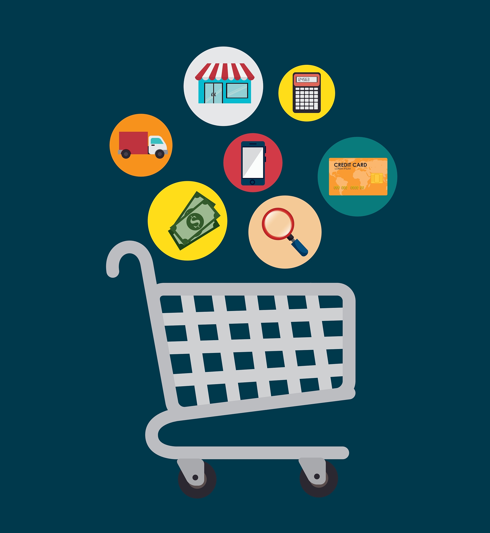 shopping online design