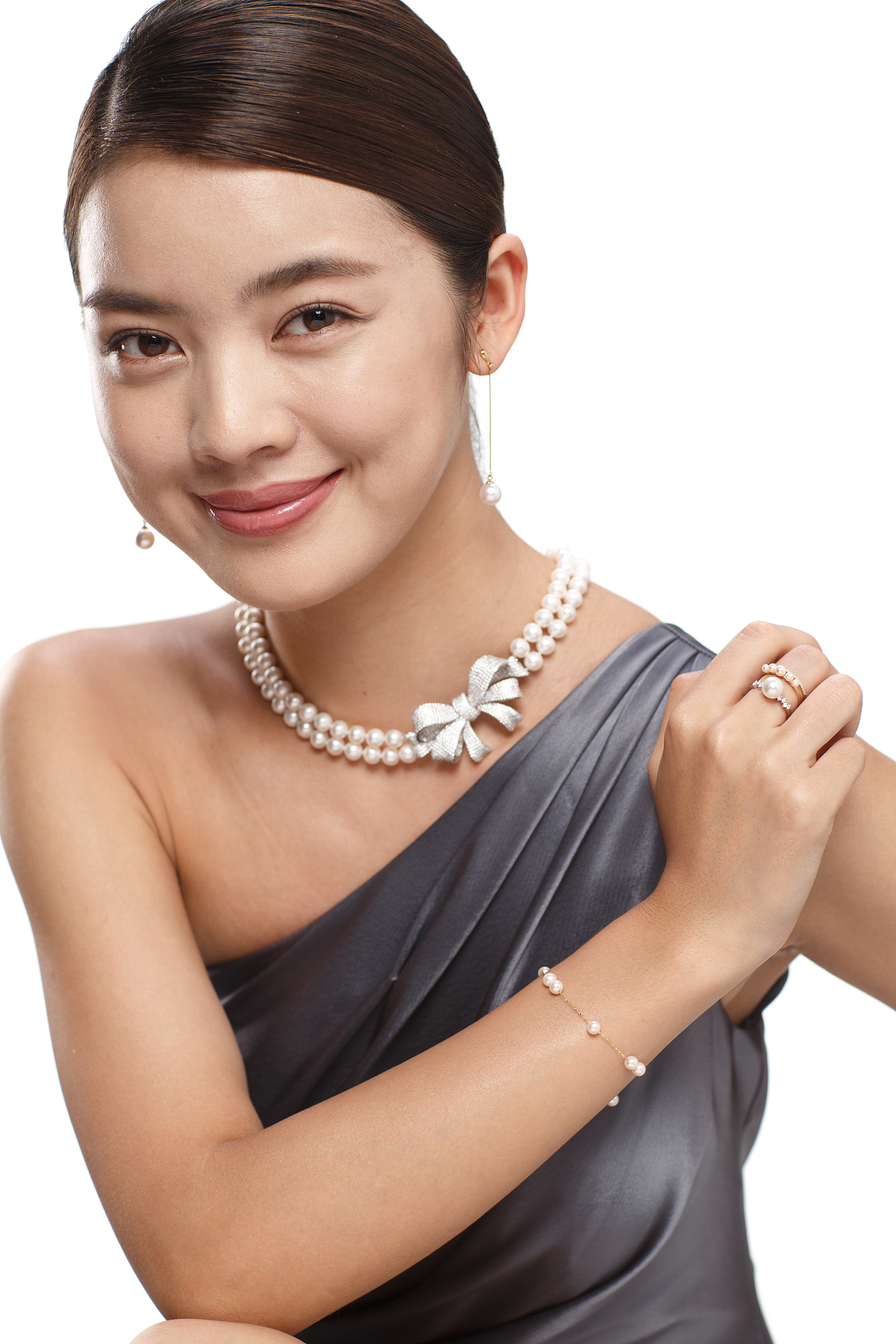 优雅女士肖像