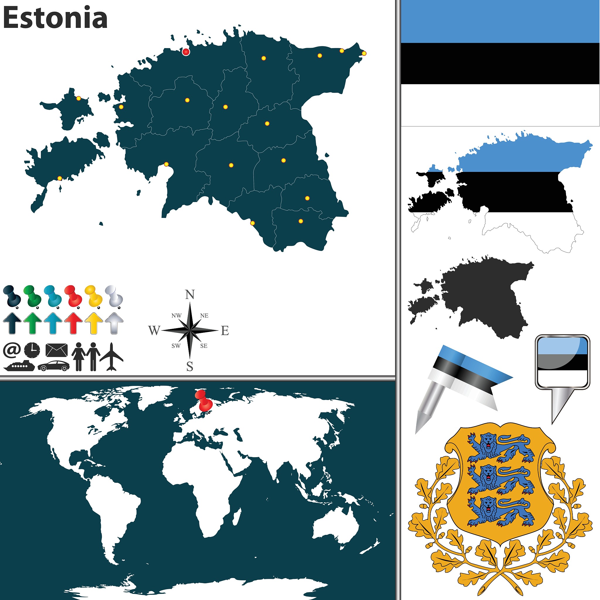 map of estonia