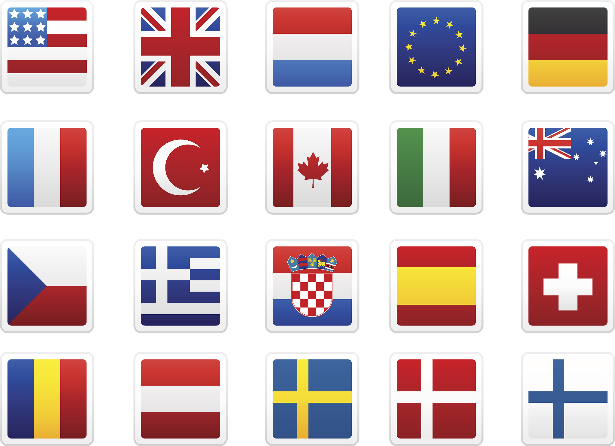 world flag collection