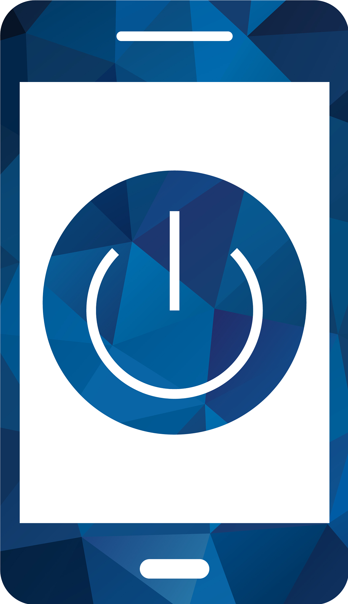 power off mobile application icon