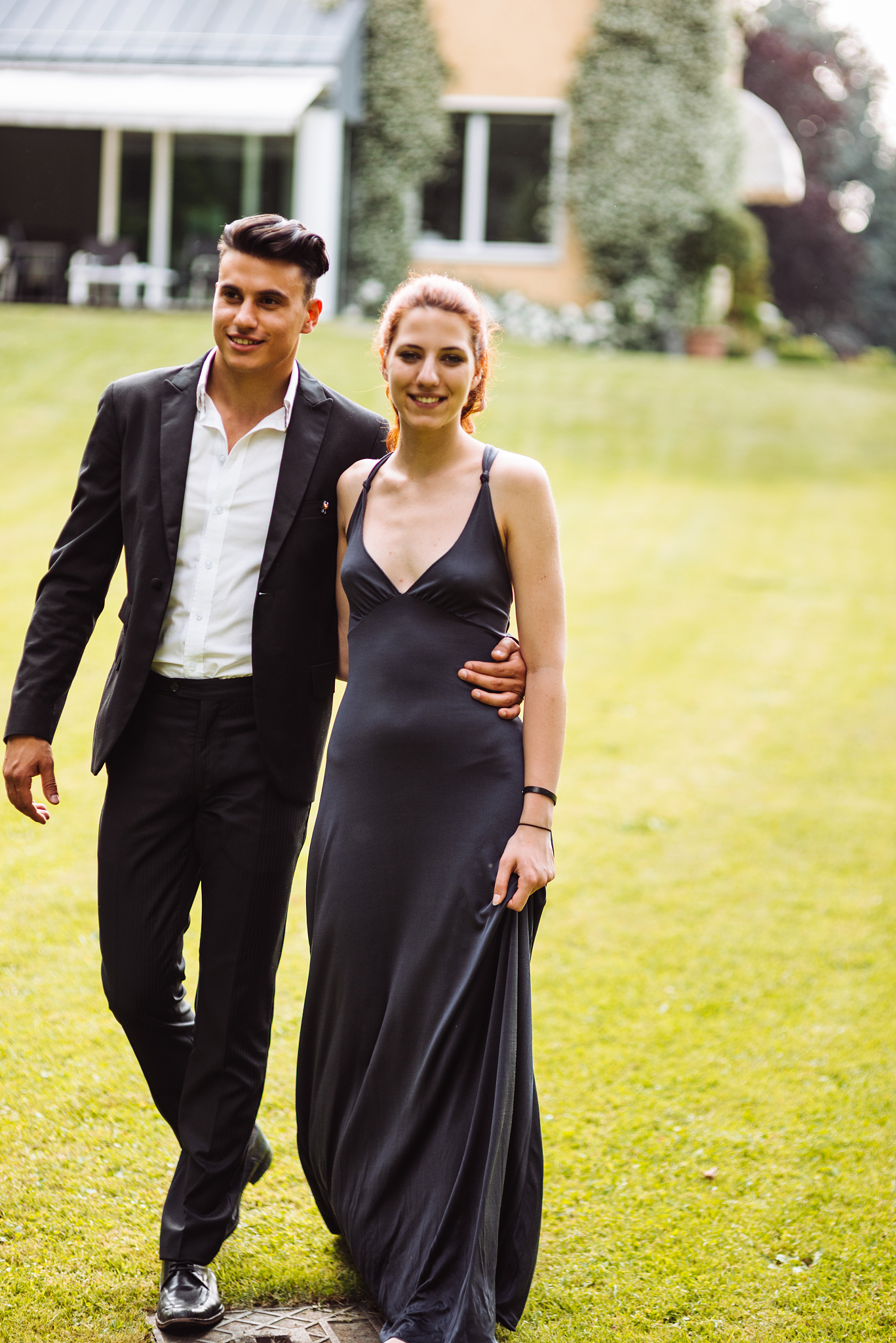 married at the wedding party