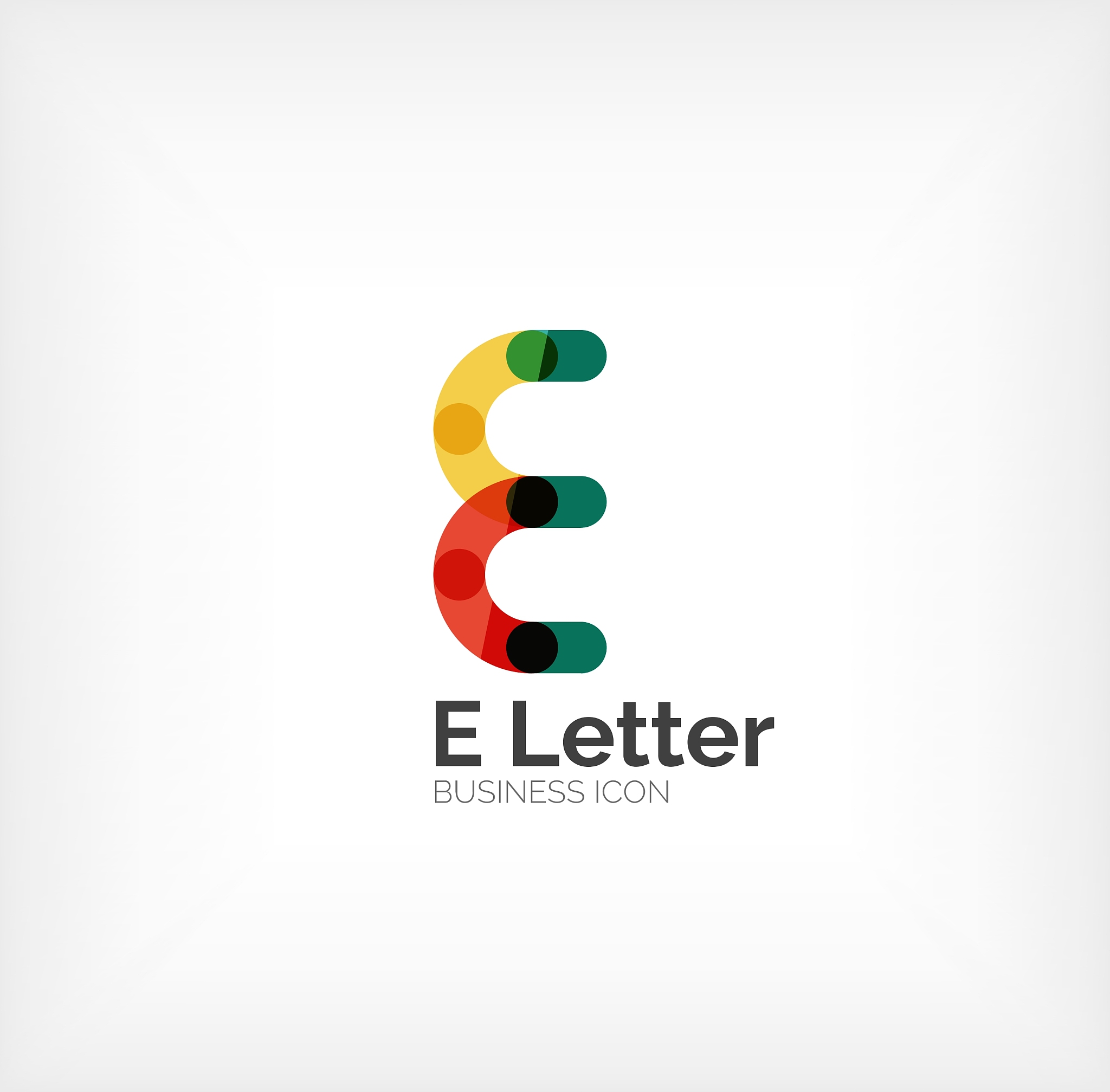 e letter logo minimal line design