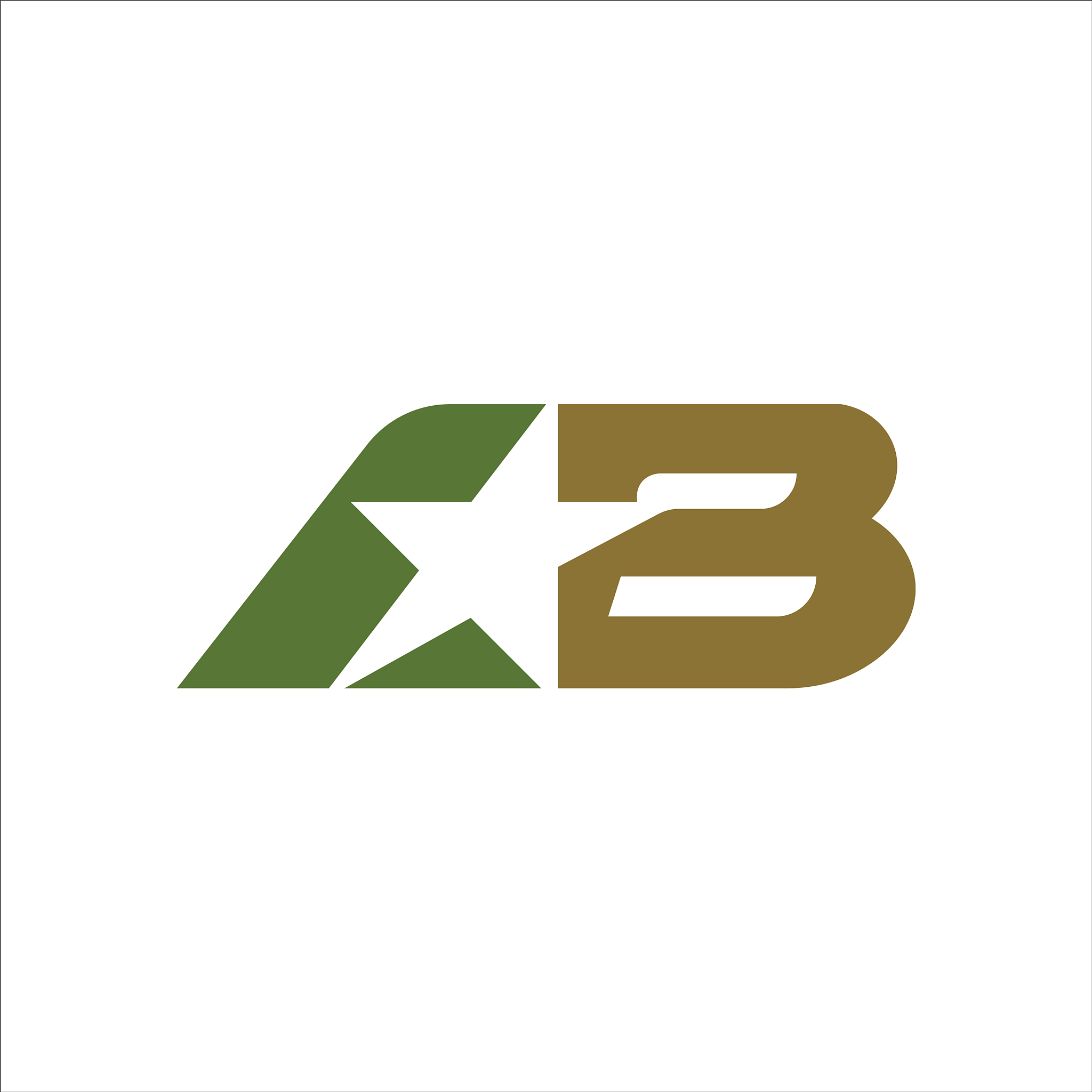 initial letter ab or ba logo design template