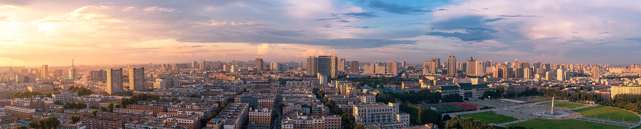 长春市区的景色