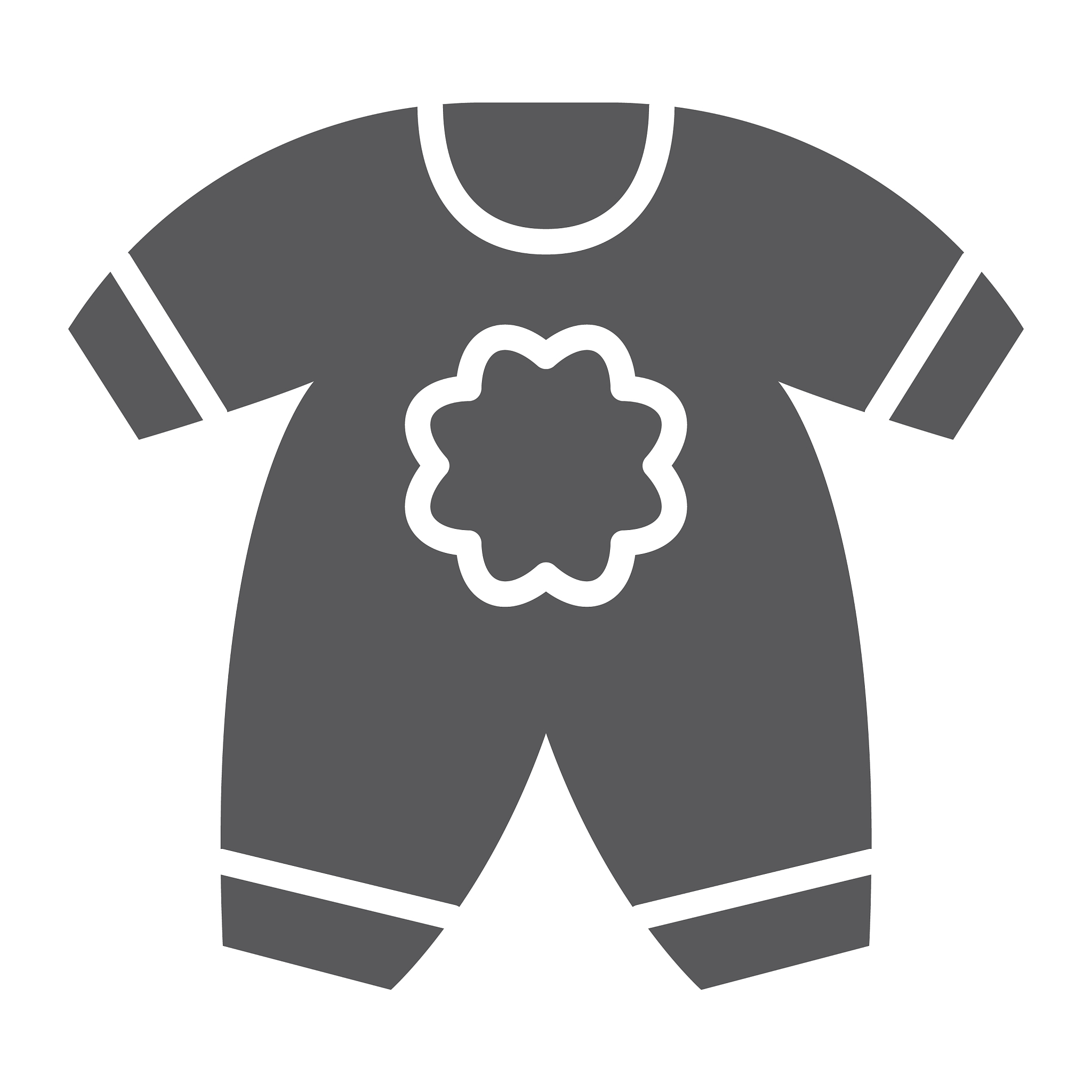 撰写一篇童装时尚穿搭美文以描述服饰具体细节为主题服装类型：休闲随性感蓝色T恤、休闲白T搭配紫色渐变网纱半身裙、蓝色和白色渐变的圆领休闲T恤