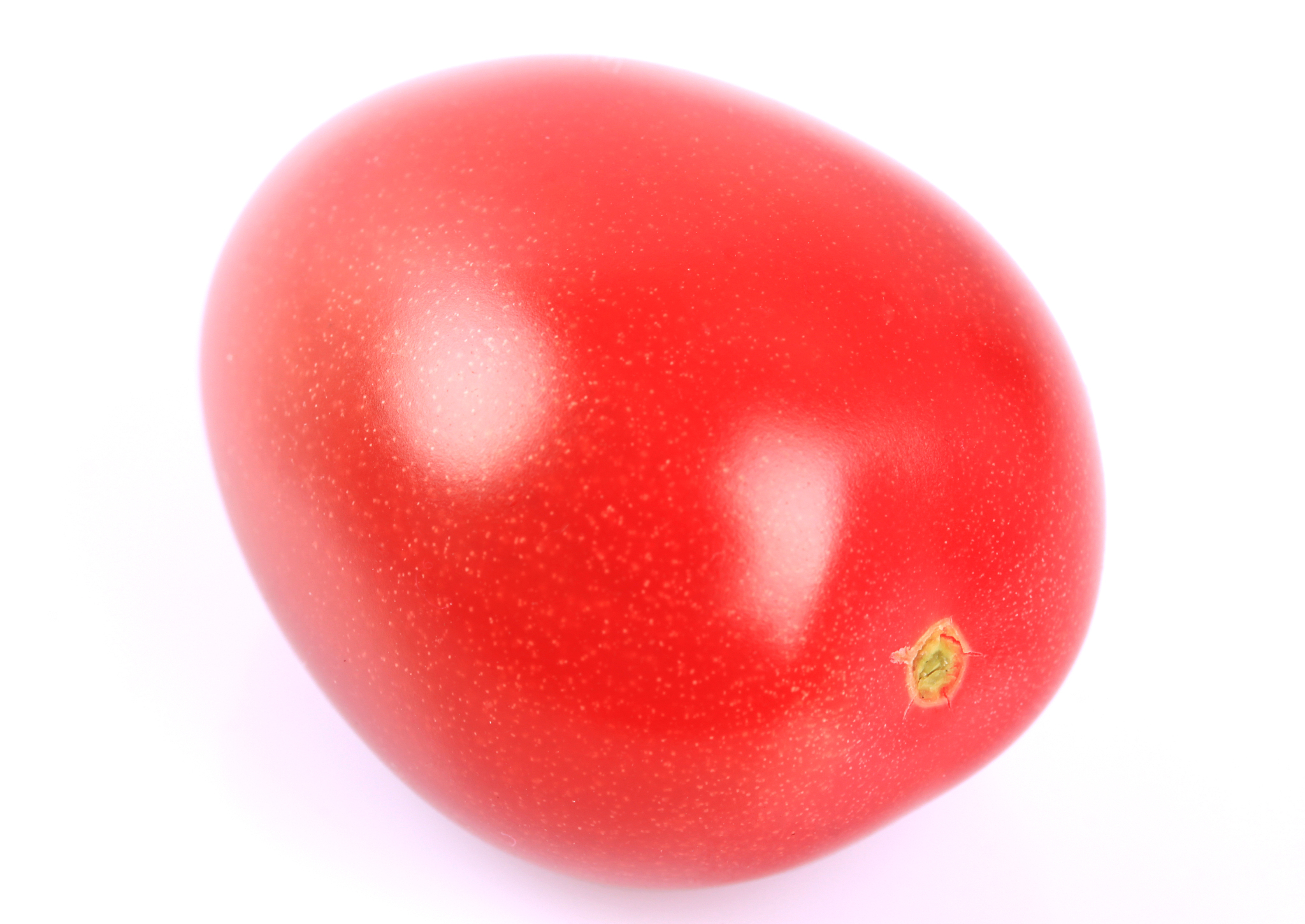 cherry tomatoes isolated on a white background