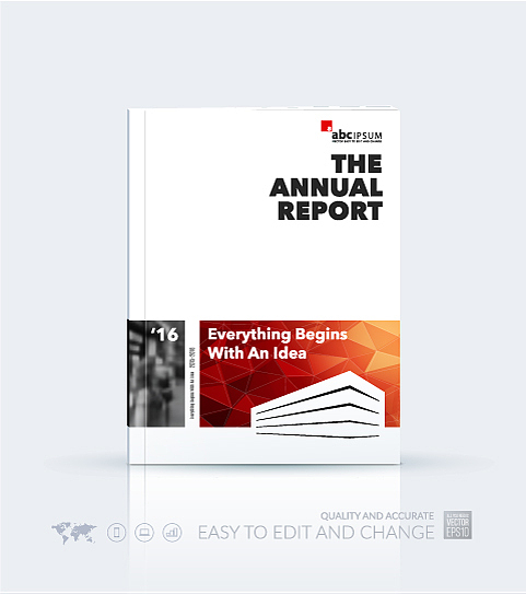 business template brochure layout cover